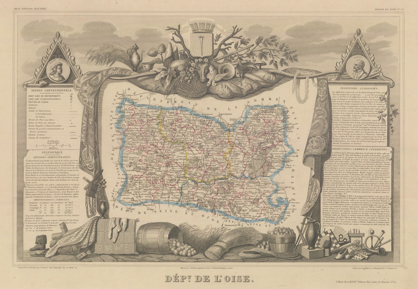 Victor Levasseur, Oise, 1847