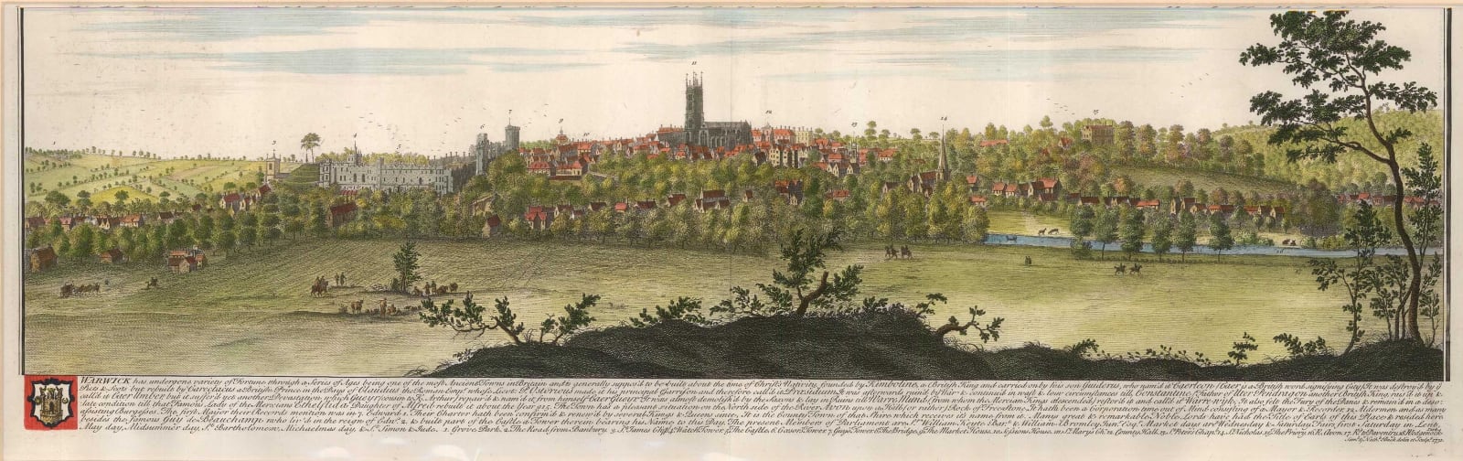 Samuel & Nathaniel Buck, Warwick, Warwickshire, 1731