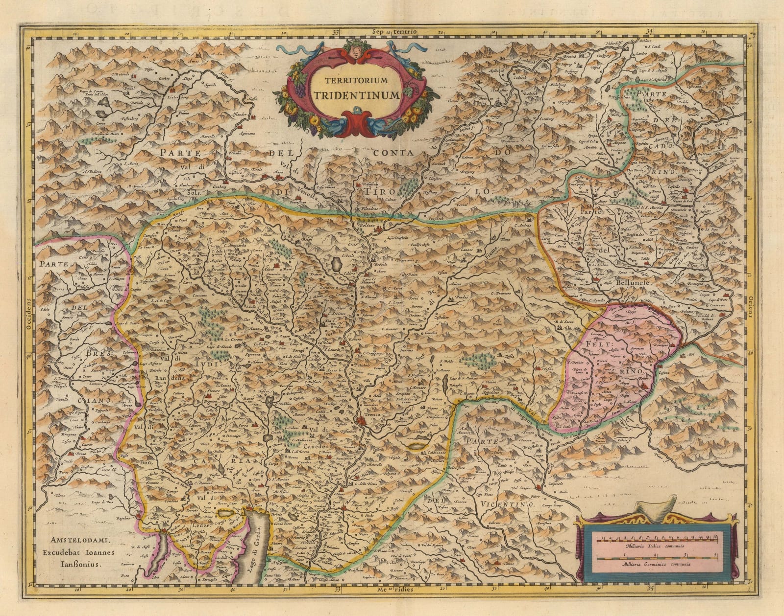 Jan Jansson, Province of Trento, 1666