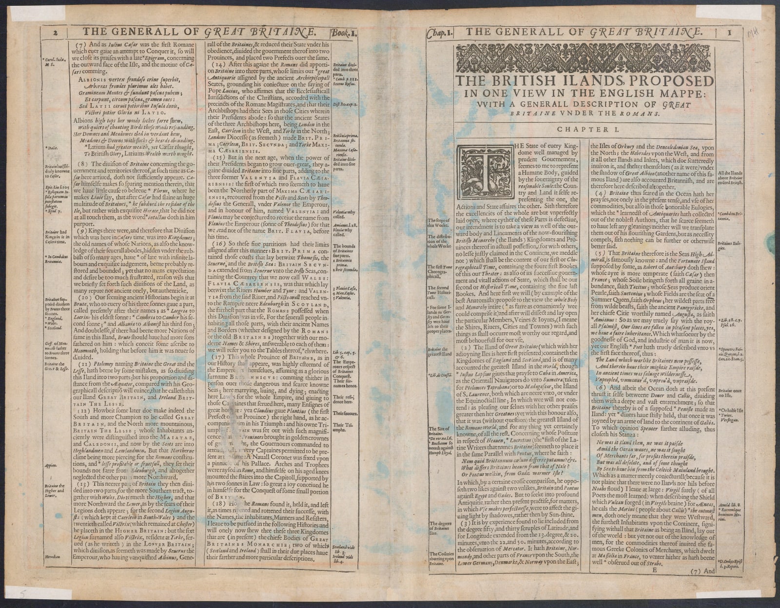 John Speed, The Kingdom of Great Britain and Ireland, 1611