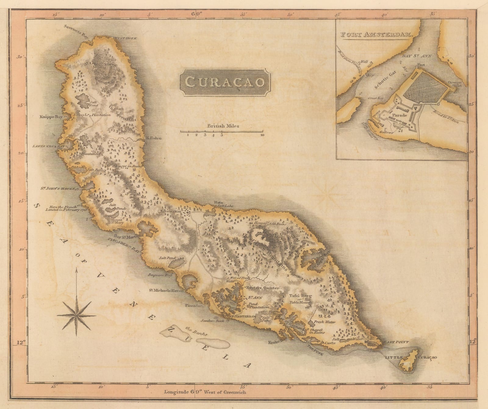 John Thomson, Curacao, 1816
