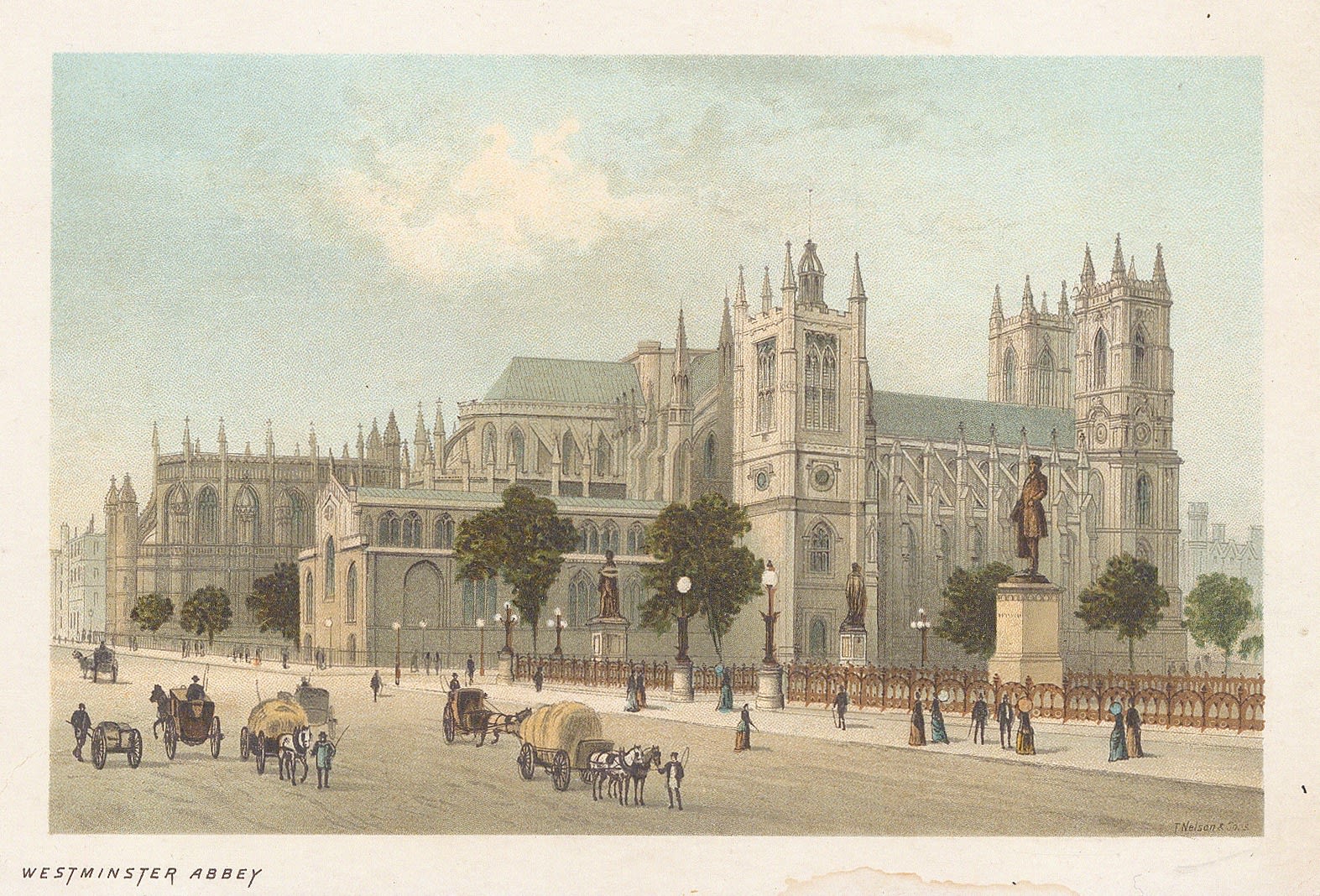 Thomas Nelson, London - Westminster Abbey, 1891