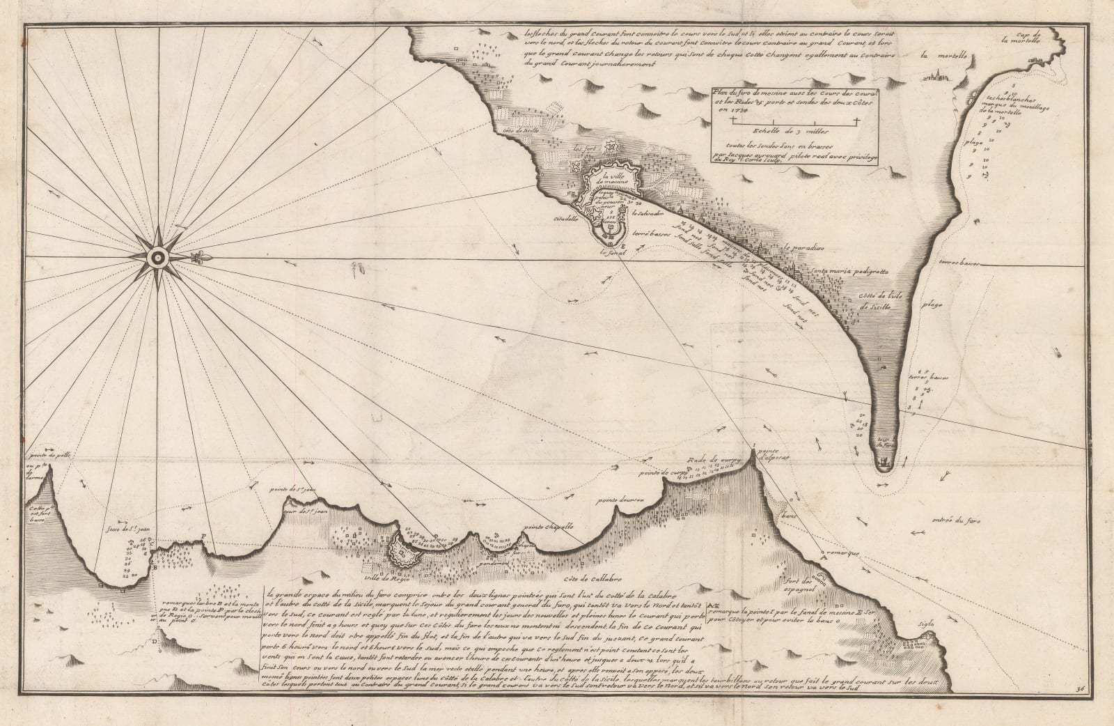Jacques Ayrouard, Straits of Messina, 1746
