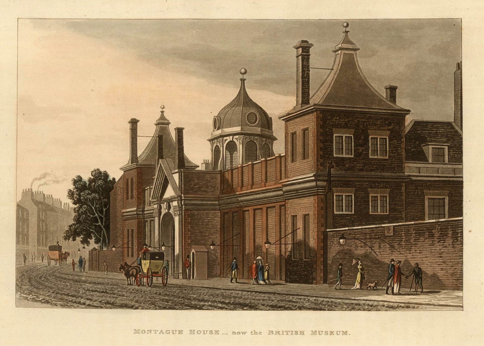 John Papworth, London - British Museum, 1816
