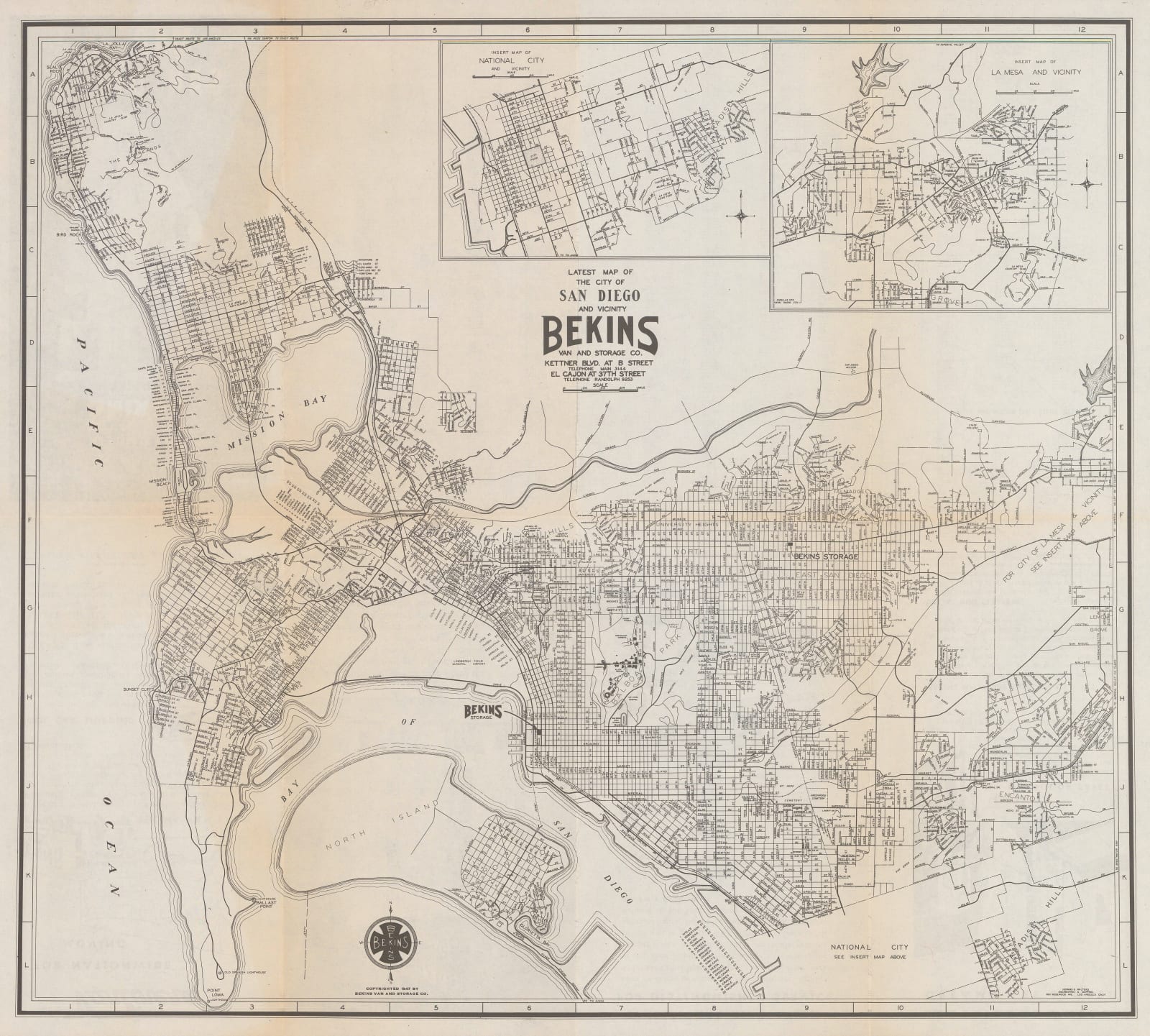 Howard Walters, San Diego, 1947