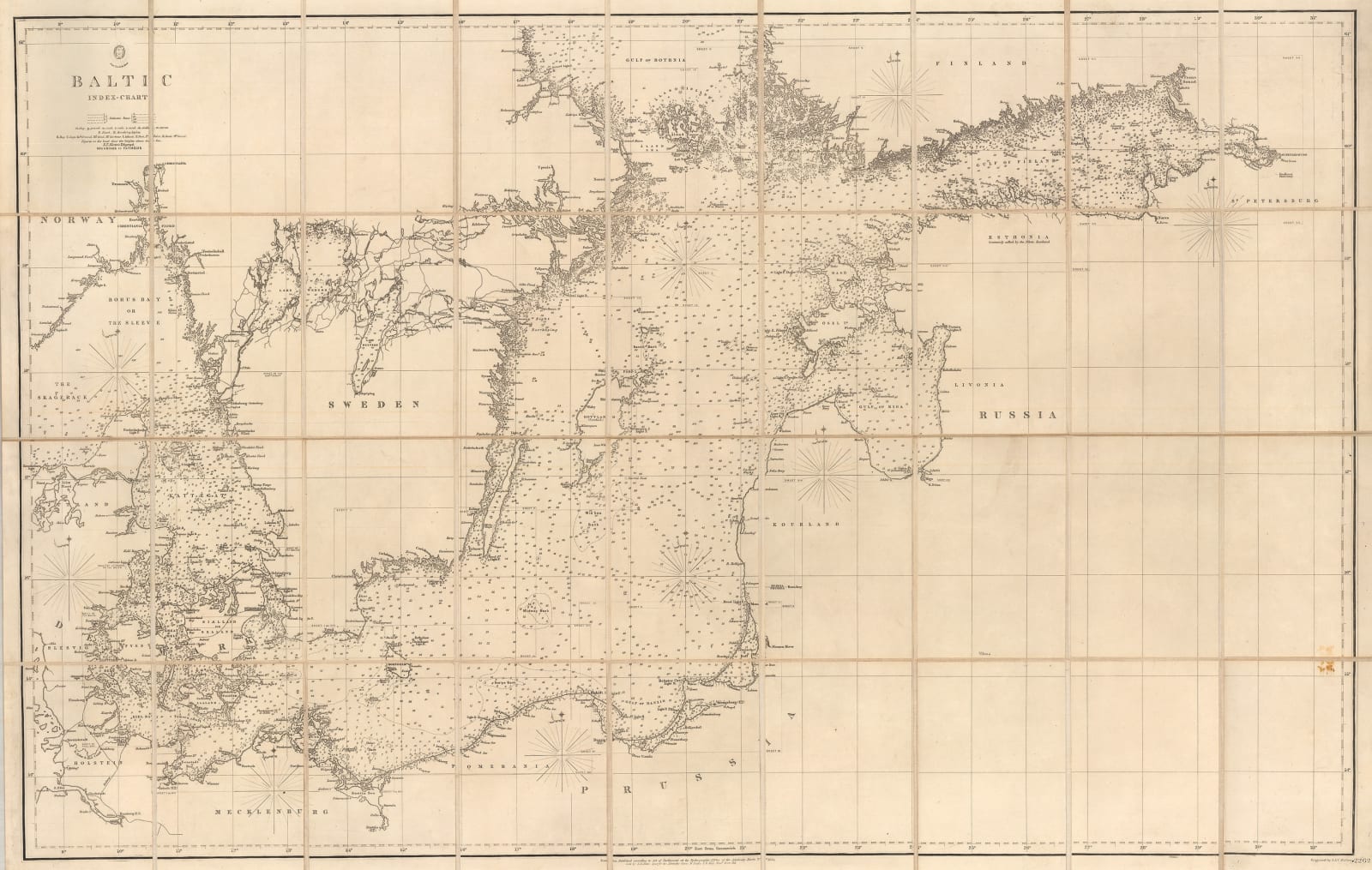 British Admiralty, Baltic Sea, 1854