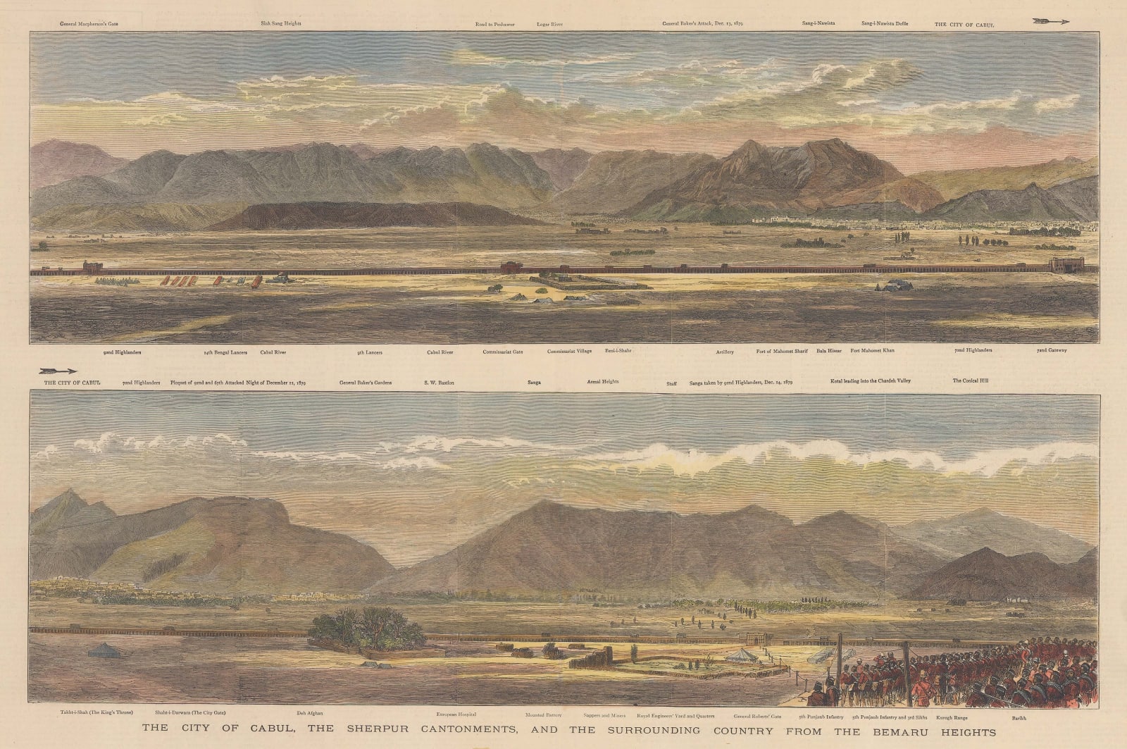 The Graphic Magazine, Afghanistan - Kabul, 1880