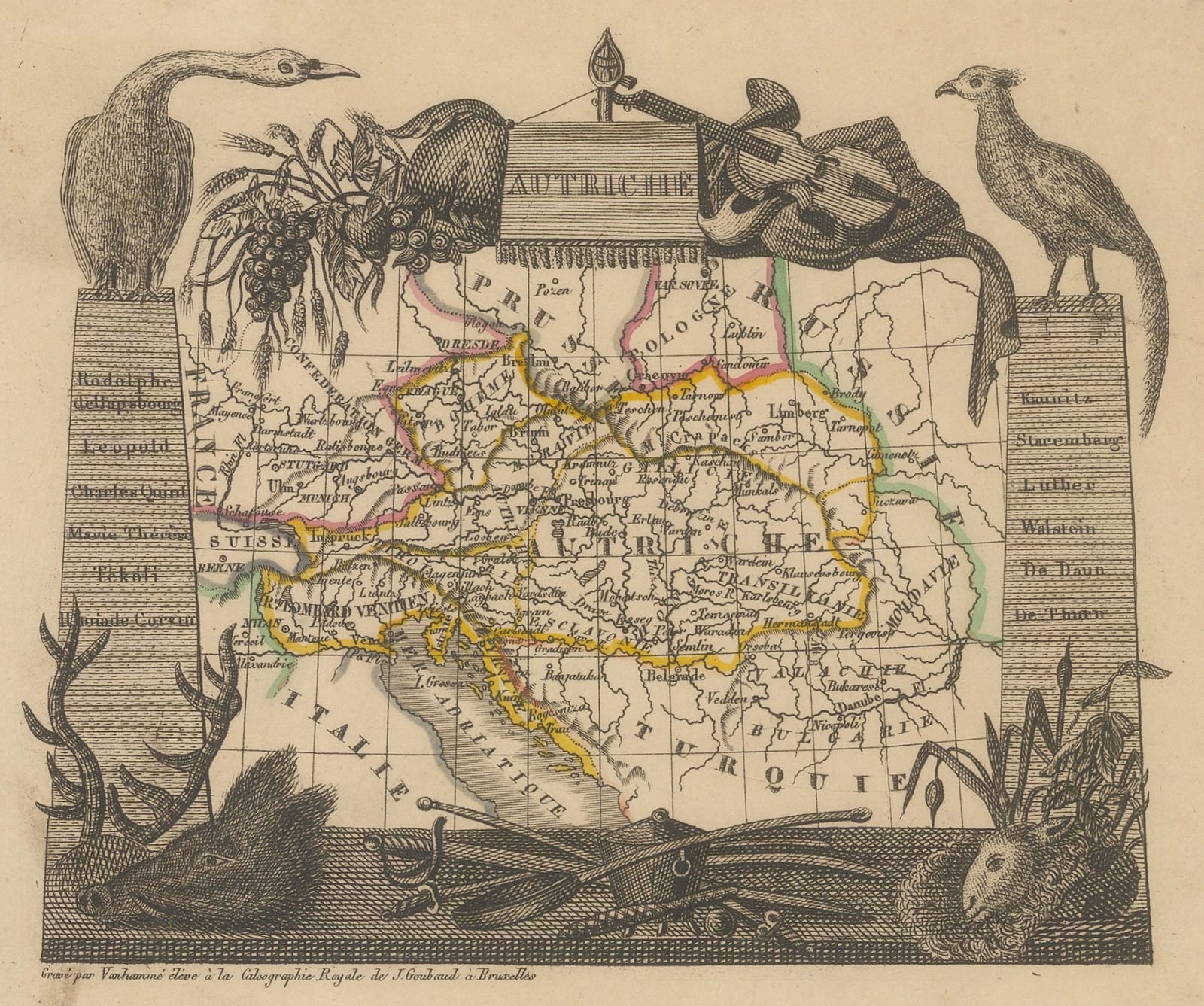 J. Goubaud, Austrian or Austro-Hungarian Empire, 1870 c.