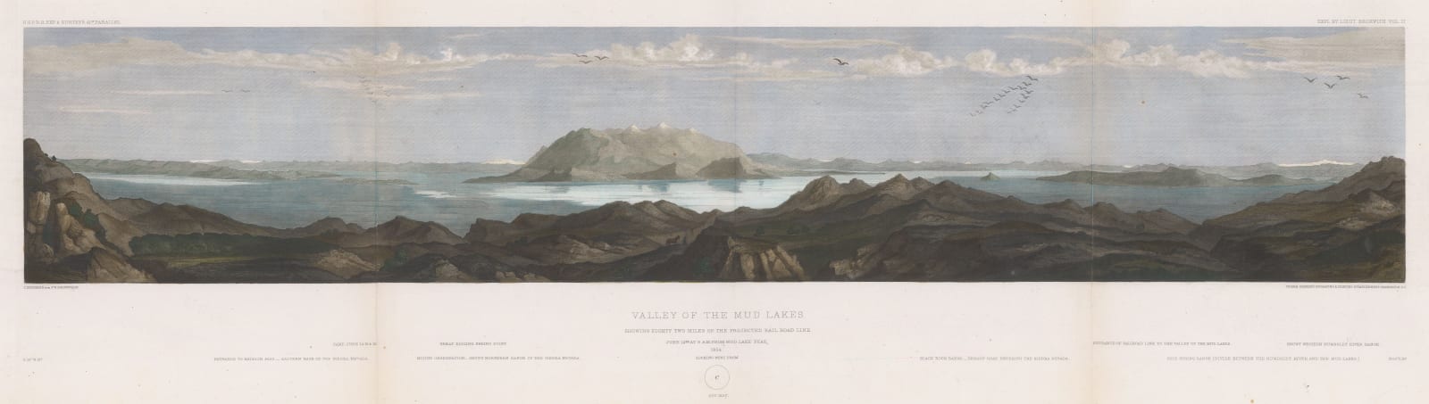 United States Pacific Railroad Expeditions (USPRR), California - Sierra Nevada, 1854