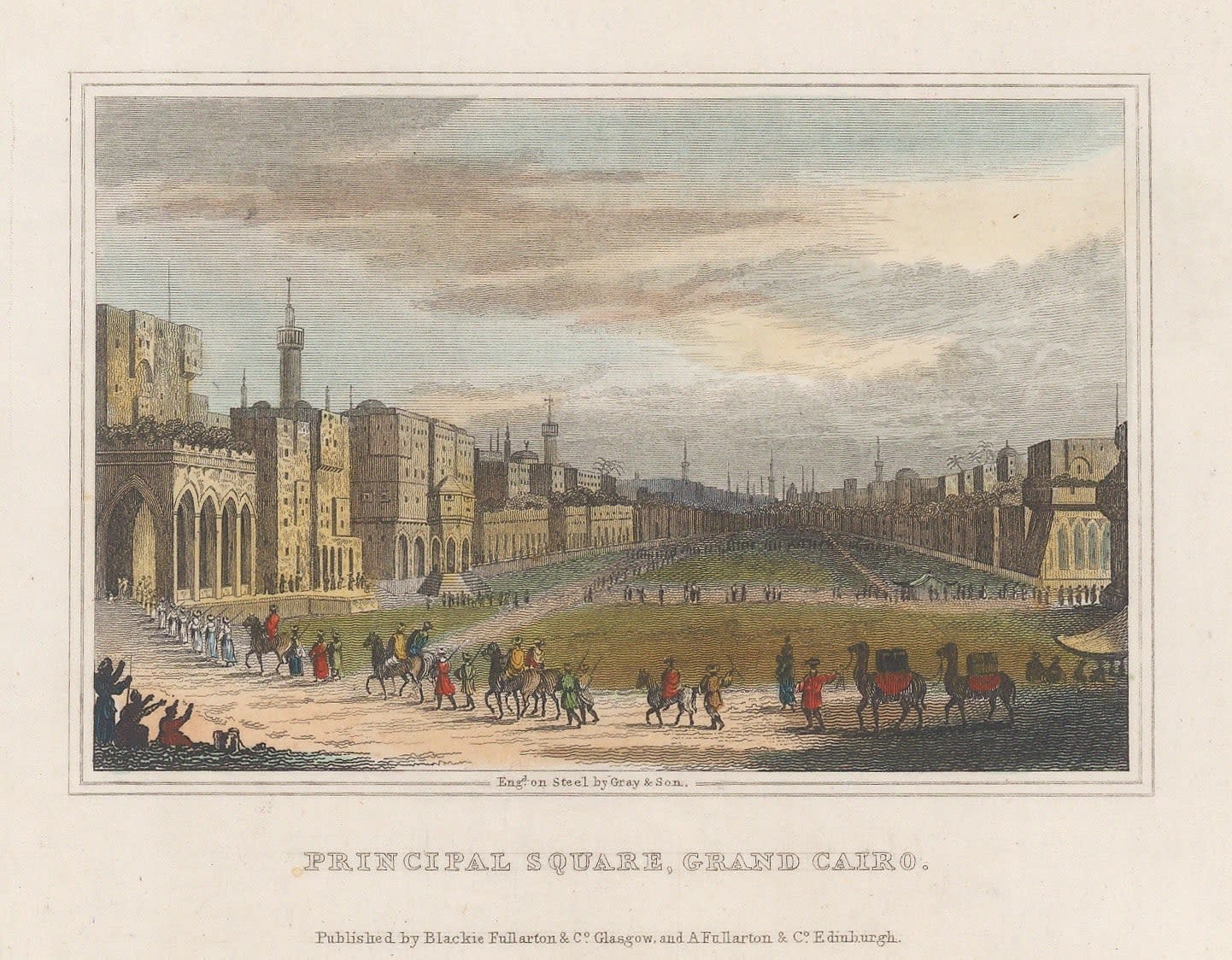 Archibald Fullarton, Egypt - Cairo, 1836