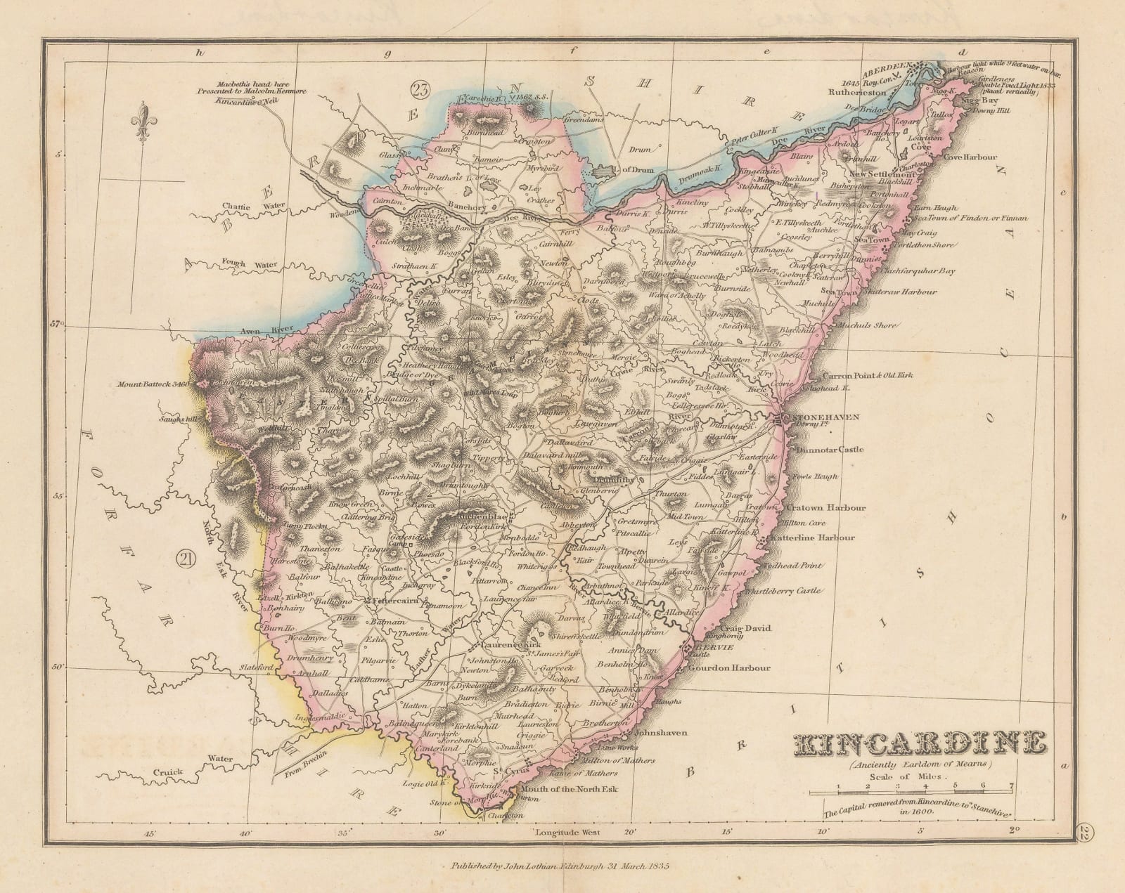 John Lothian, Kincardine, 1838