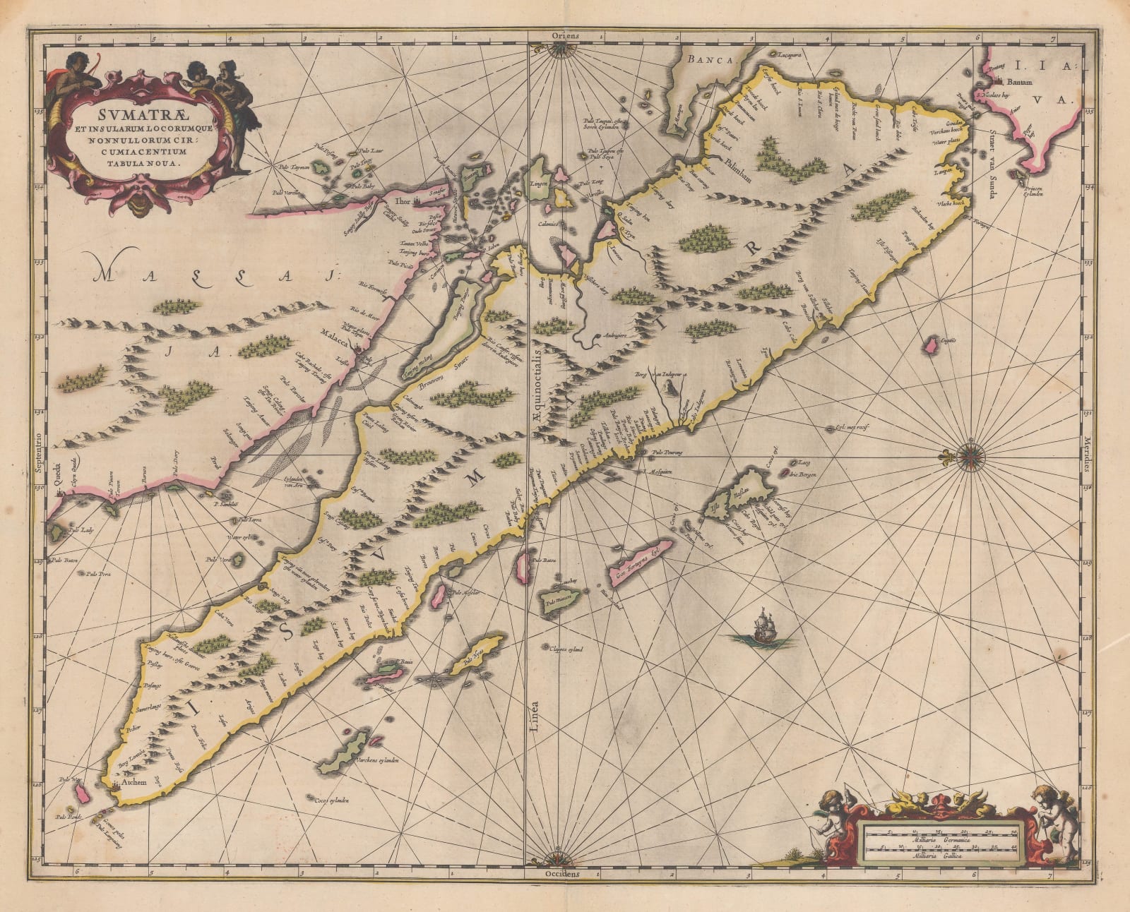 Jan Jansson, Sumatra, Singapore & the Straits of Malacca, 1657