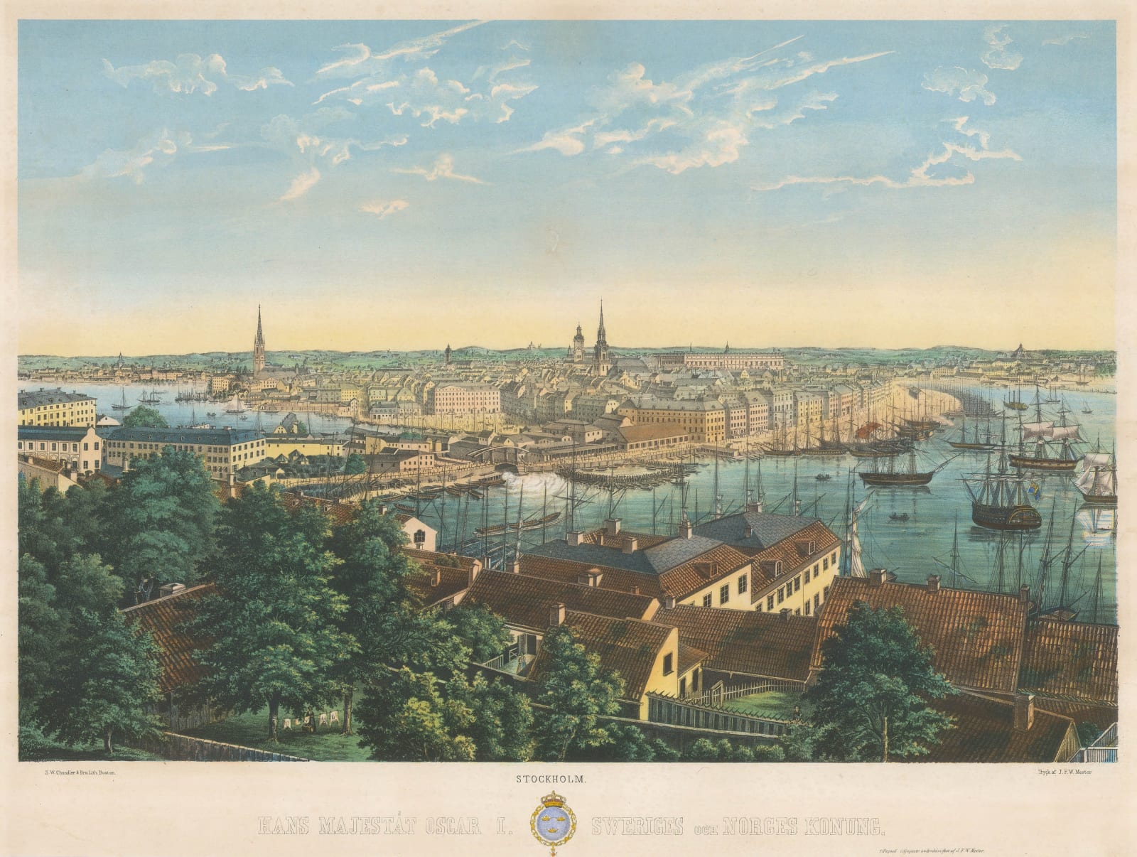 J.F.W. Mester, Sweden - Stockholm, 1860 c.