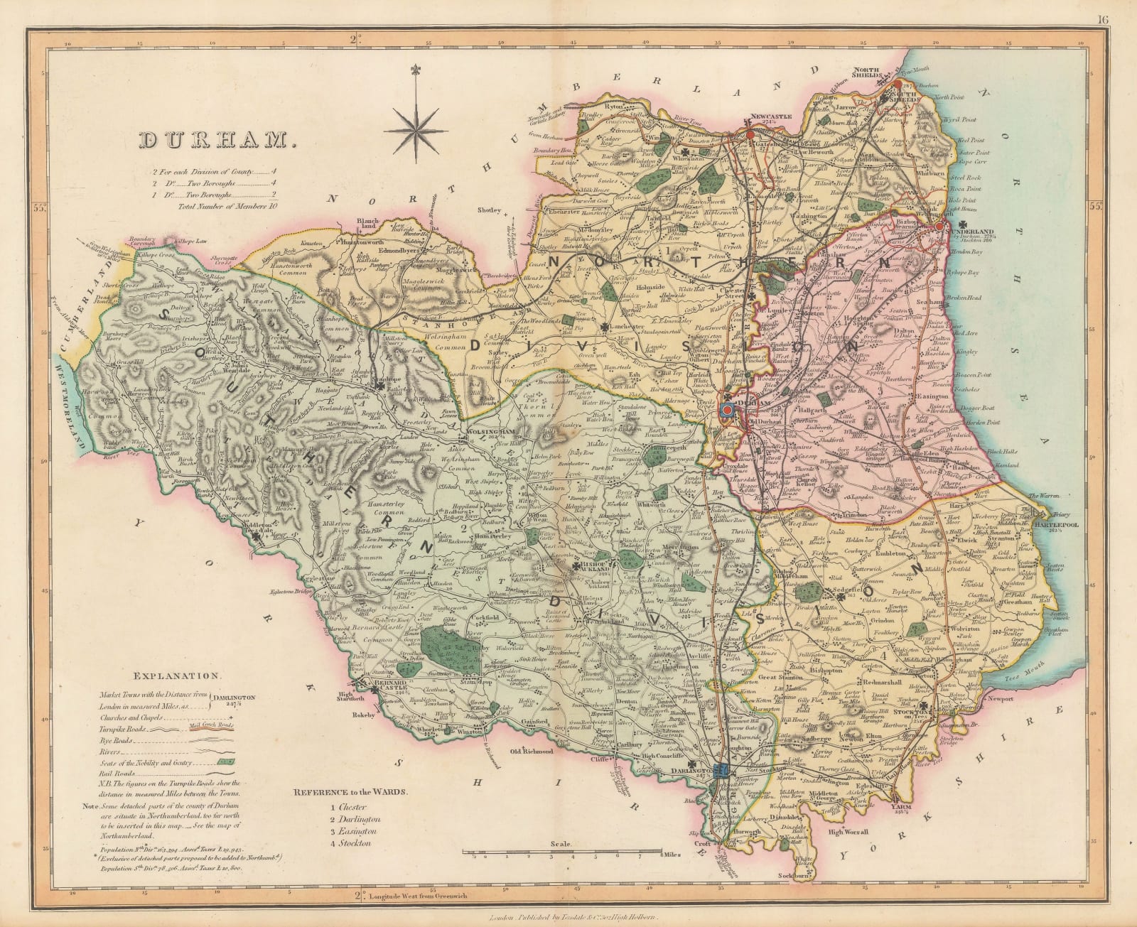 Henry Teesdale, Durham, 1835 c.