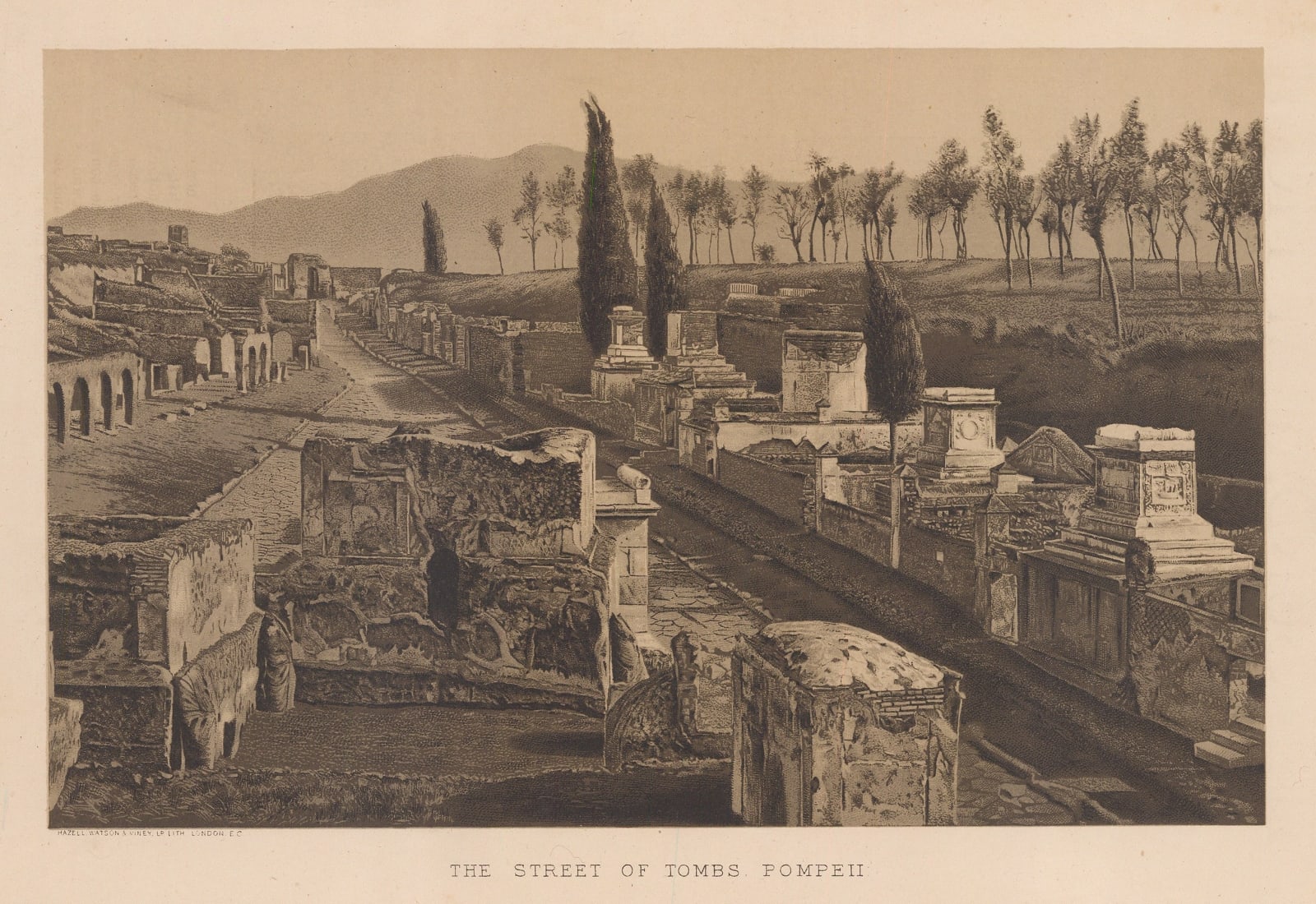 Hazell, Watson & Viney, Italy - Pompeii, 1889