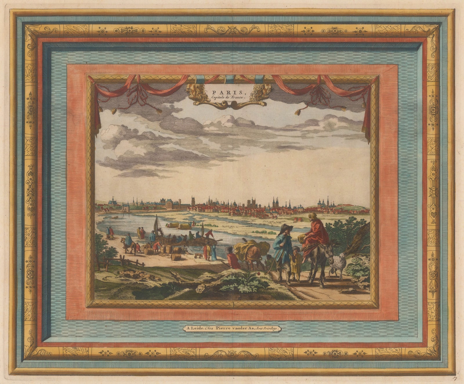 Pieter Van der Aa, France - Paris, 1730
