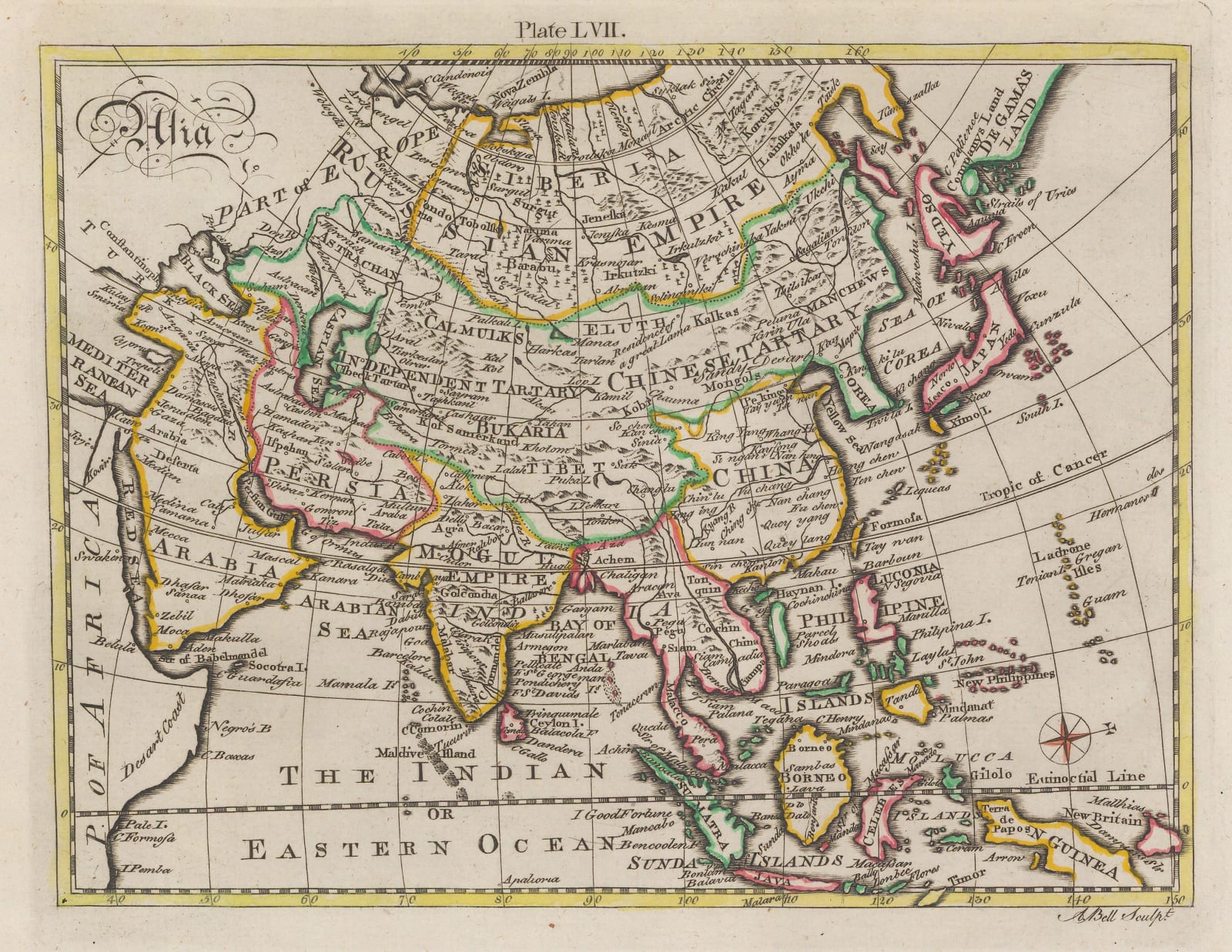 Andrew Bell, Asia, 1797