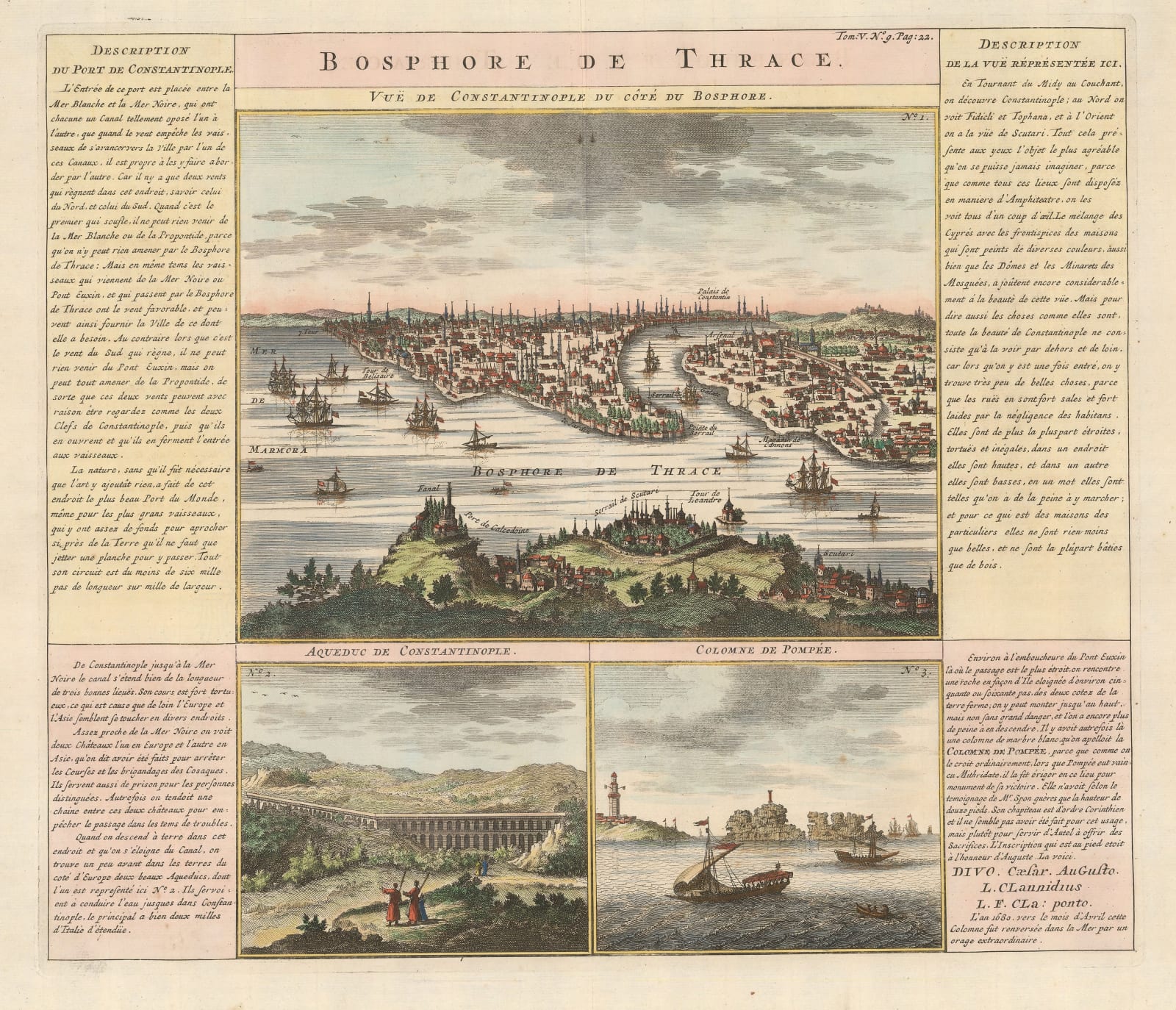 Henri Chatelain, Istanbul (Constantinople), 1719