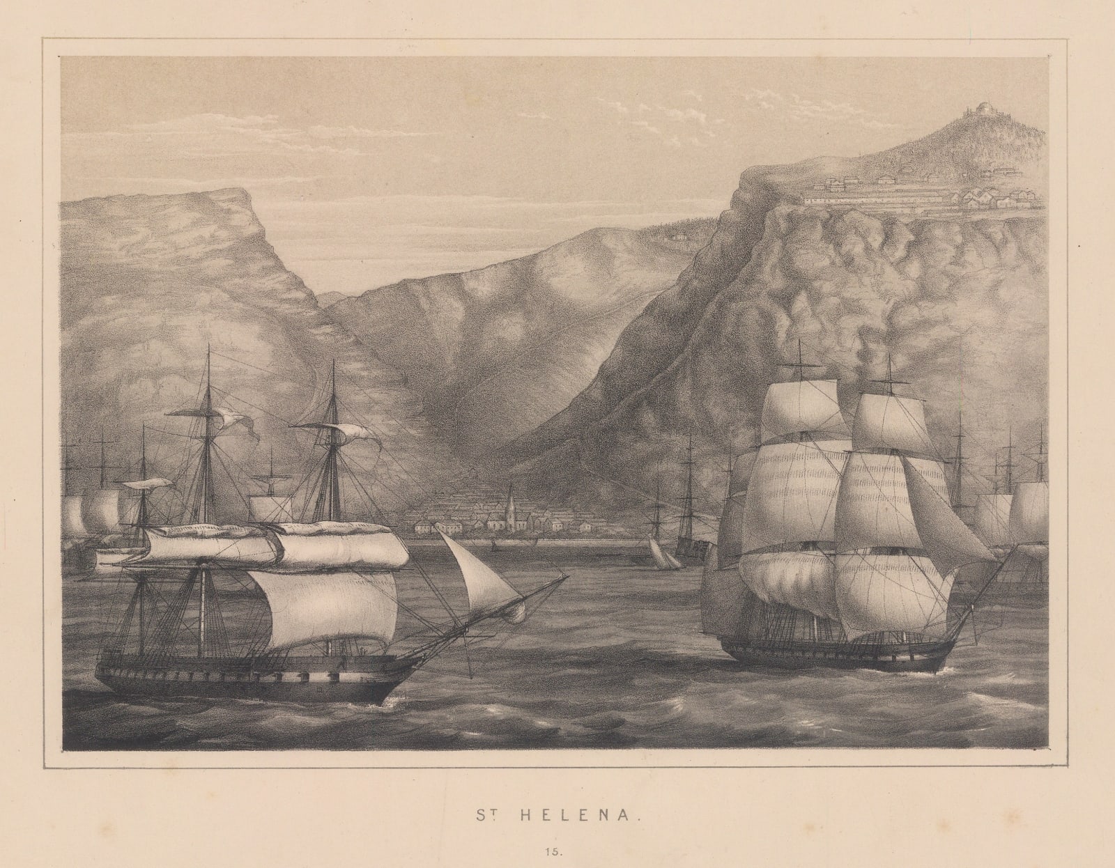Capt. James Anderson, St Helena - Jamestown, 1859