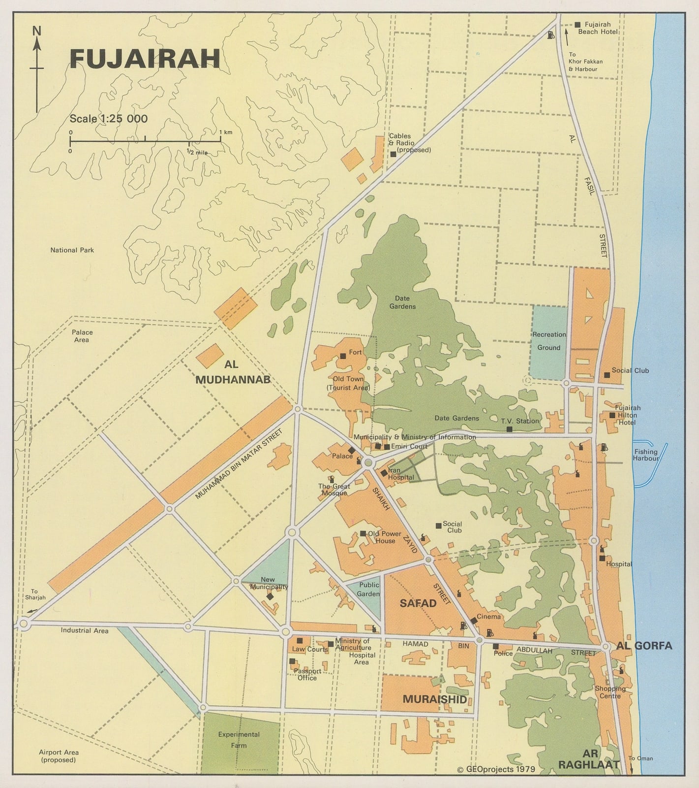GEOprojects, Fujairah, 1979
