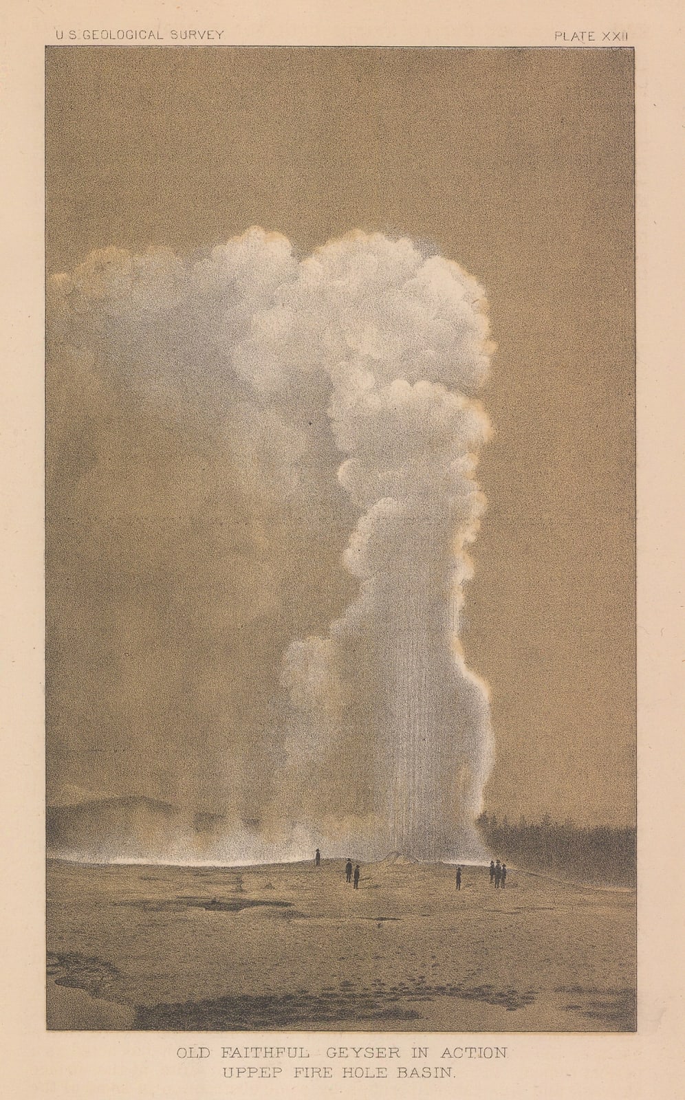 United States Geological Survey (USGS), Wyoming - Yellowstone Park, 1883