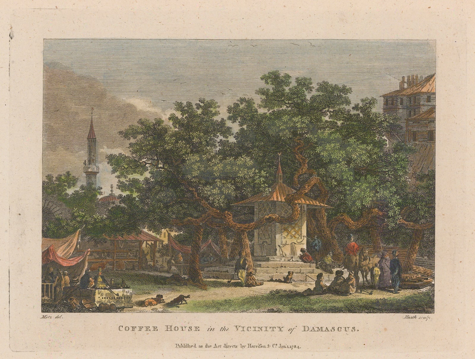 Walter Harrison, Syria - Damascus, 1784