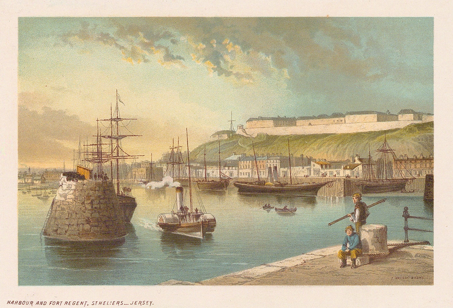 Thomas Nelson, Jersey - St. Helier, 1889