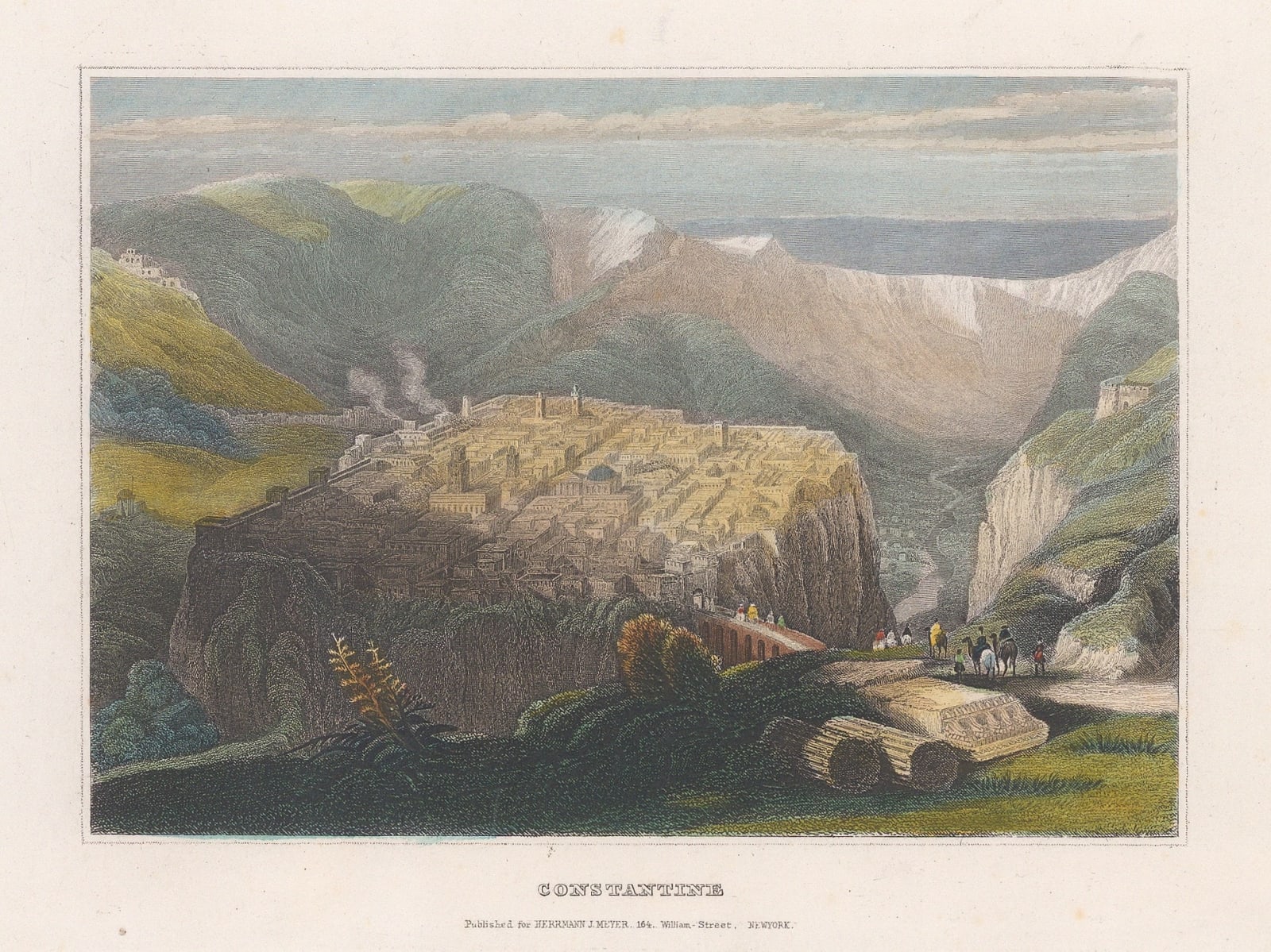 Hermann Meyer, Algeria - Constantine, 1836 c.