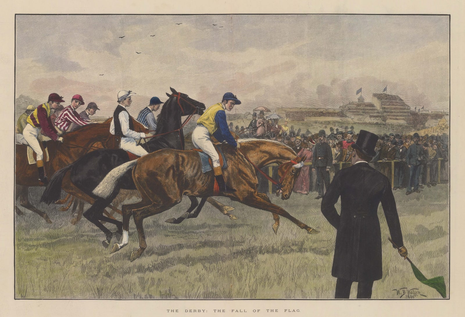 Illustrated London News (ILN), Horse Racing - Epsom Derby, 1891
