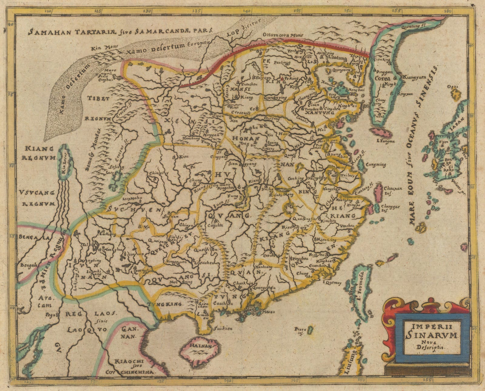 Philipp Cluver, Chinese Empire, 1711