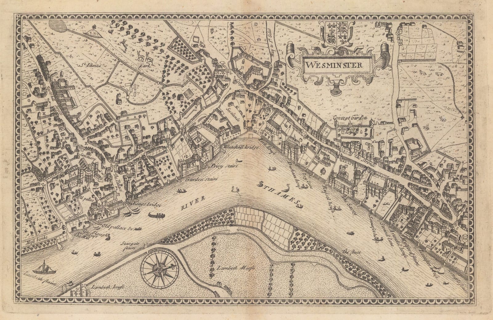 John Norden, Westminster, 1723