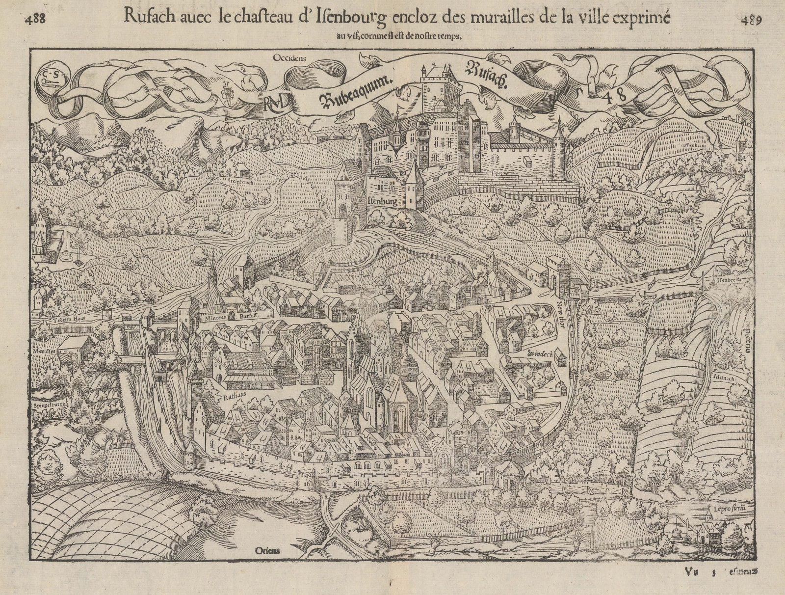 Sebastian Münster, Rouffach, Alsace, 1552