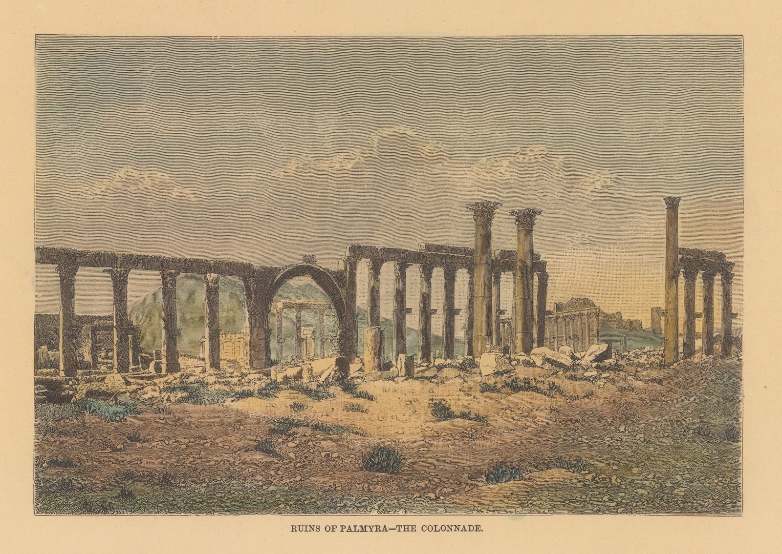 Jean Jacques Élisée Reclus, Syria - Palmyra, 1894