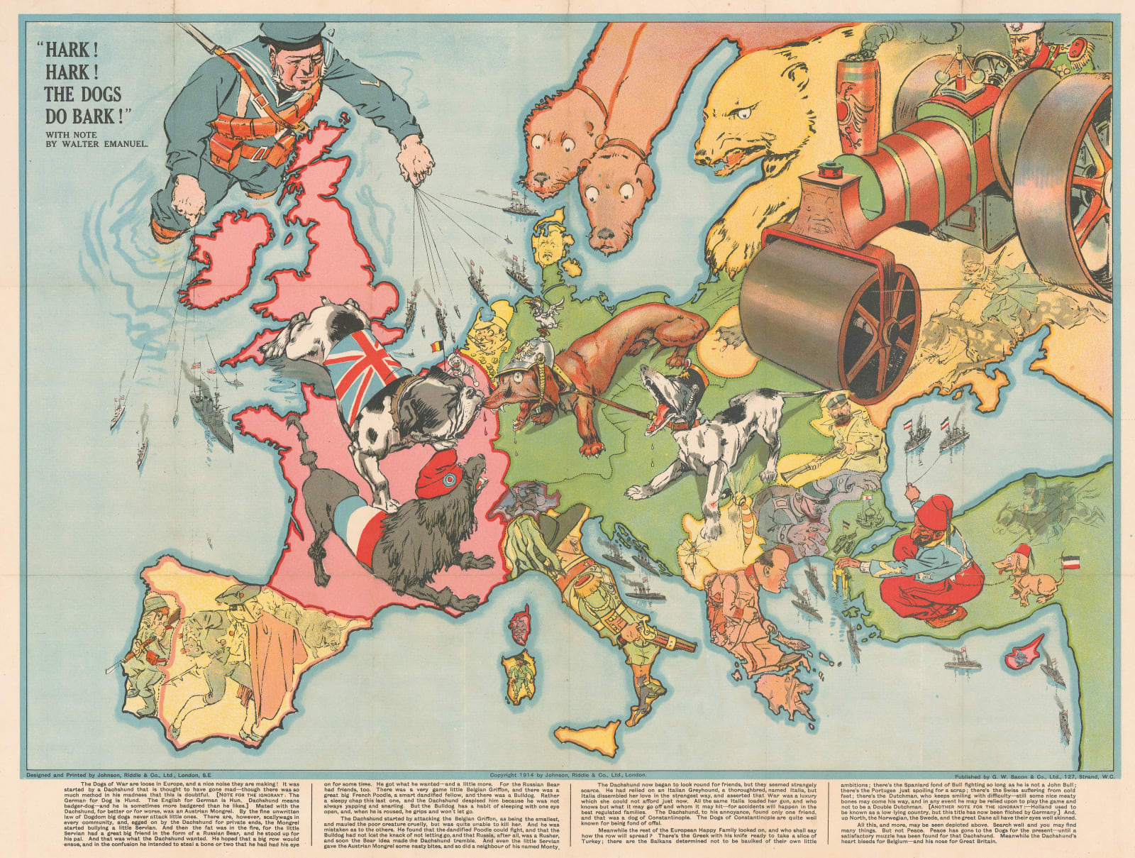 Johnson Riddle & Co., Hark! Hark! The Dogs Do Bark!, 1914
