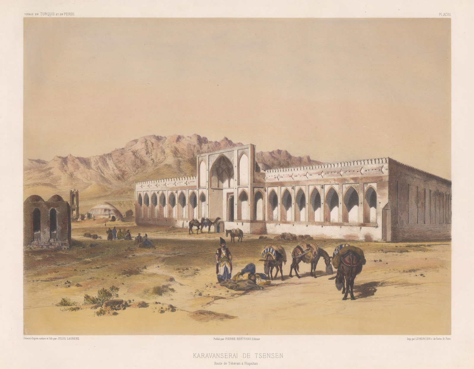 Xavier de Hell, Iran - Tsensen, 1853