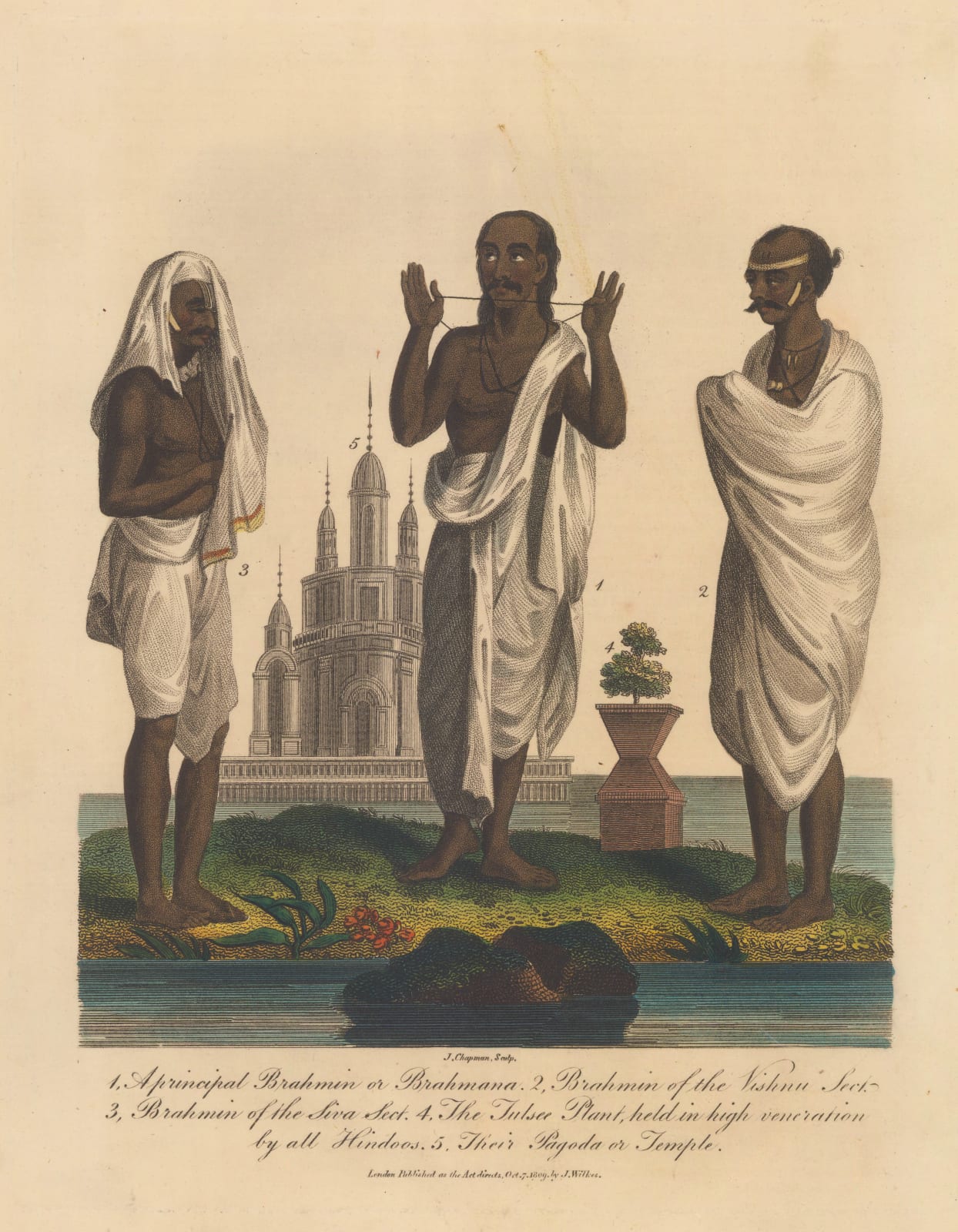 John Wilkes, India - Brahmins, 1811