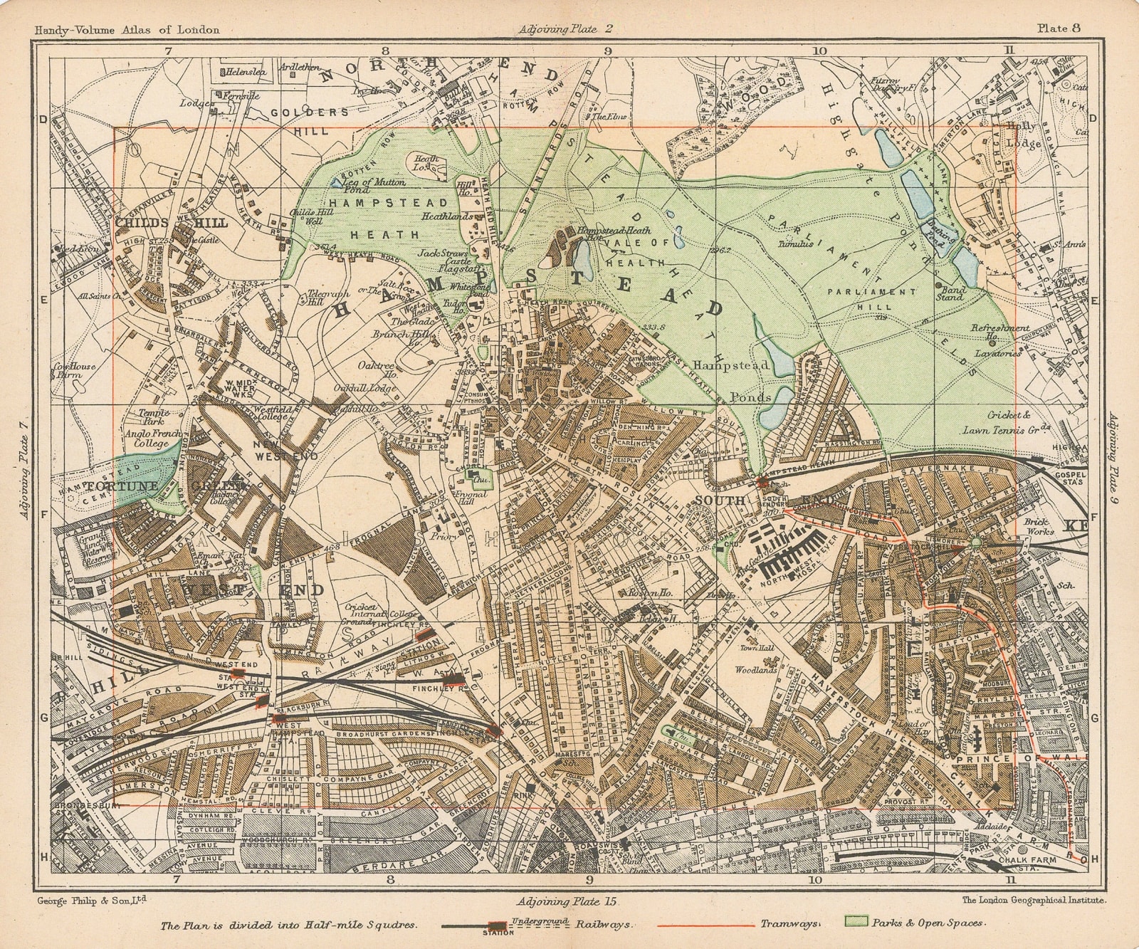 George Philip & Son Ltd., Hampstead, 1904