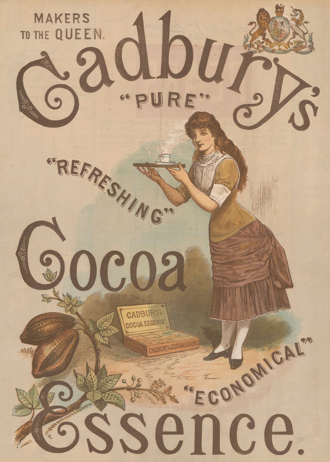 The Graphic Magazine, Cocoa - Cadbury's Cocoa Essence, 1882