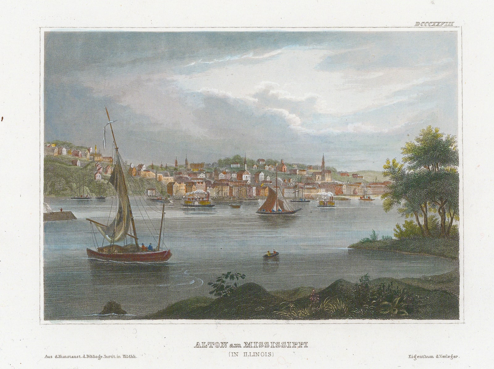 Hermann Meyer, Illinois - Alton, 1854