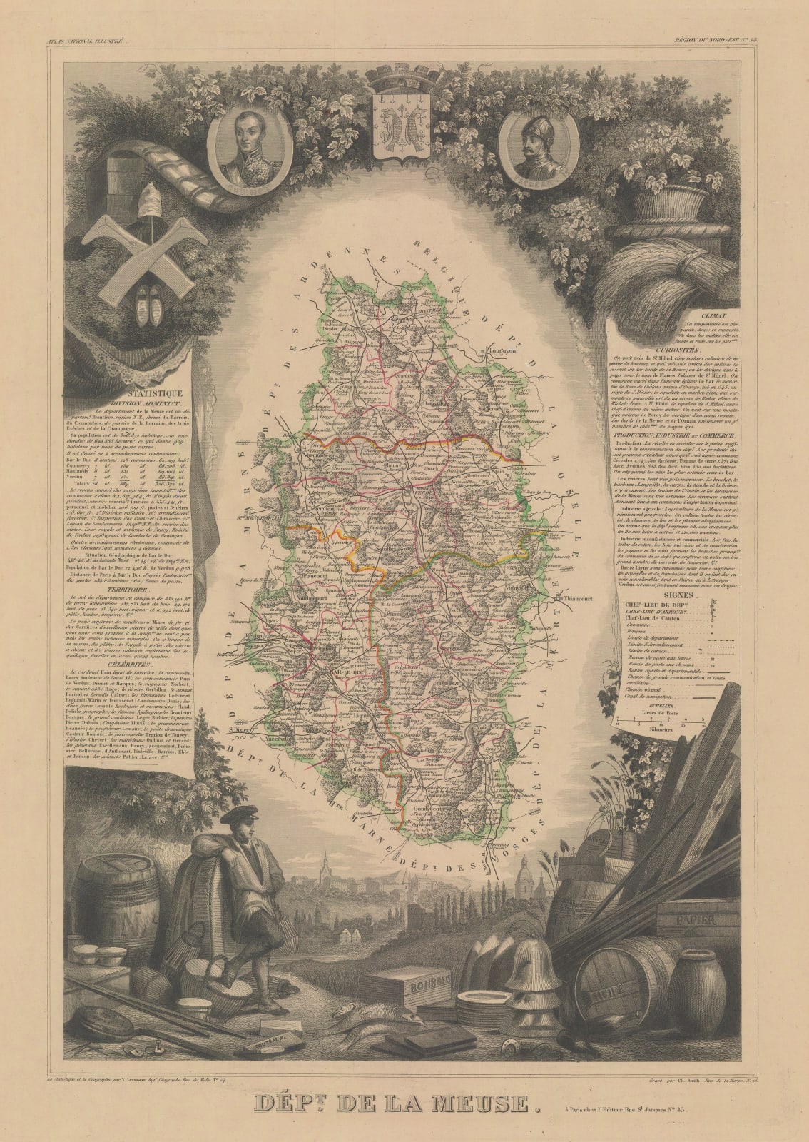 Victor Levasseur, Meuse, 1847