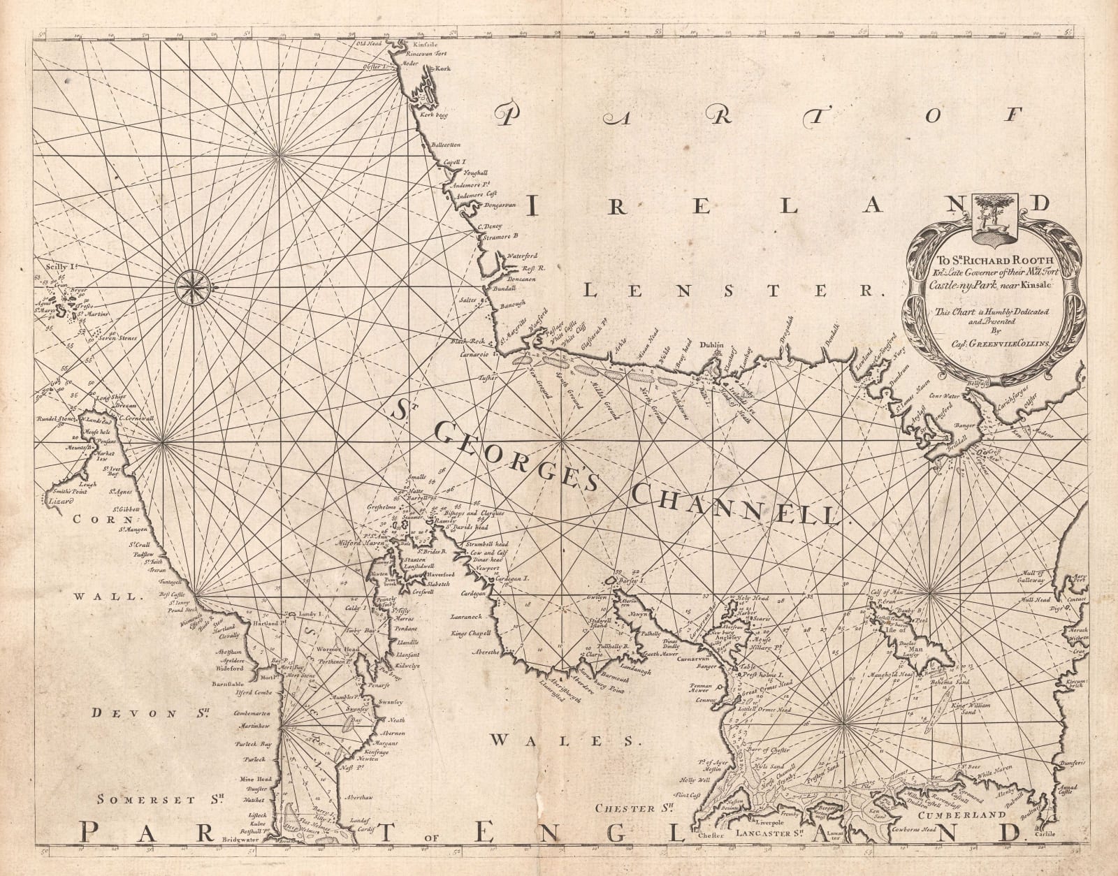 Capt. Greenvile Collins, St. George's Channel, 1785