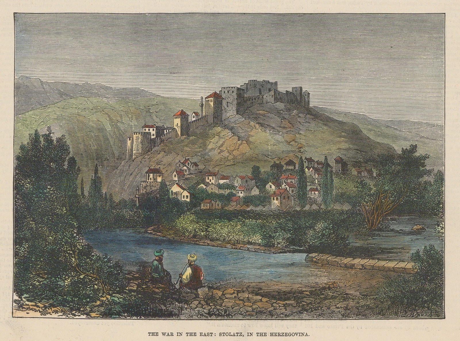 Illustrated London News (ILN), Bosnia & Herzegovina - Stolac, 1876