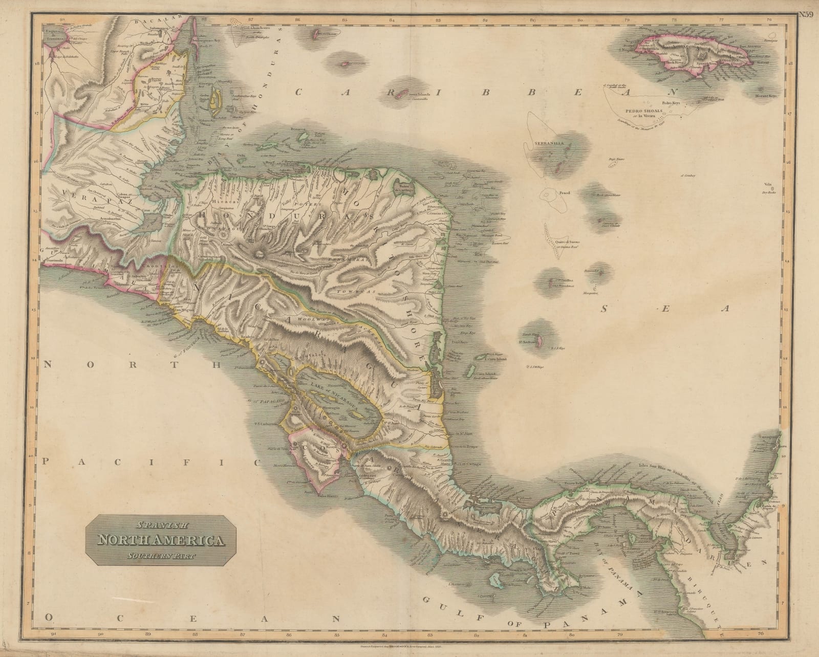 John Thomson, Central America, 1816
