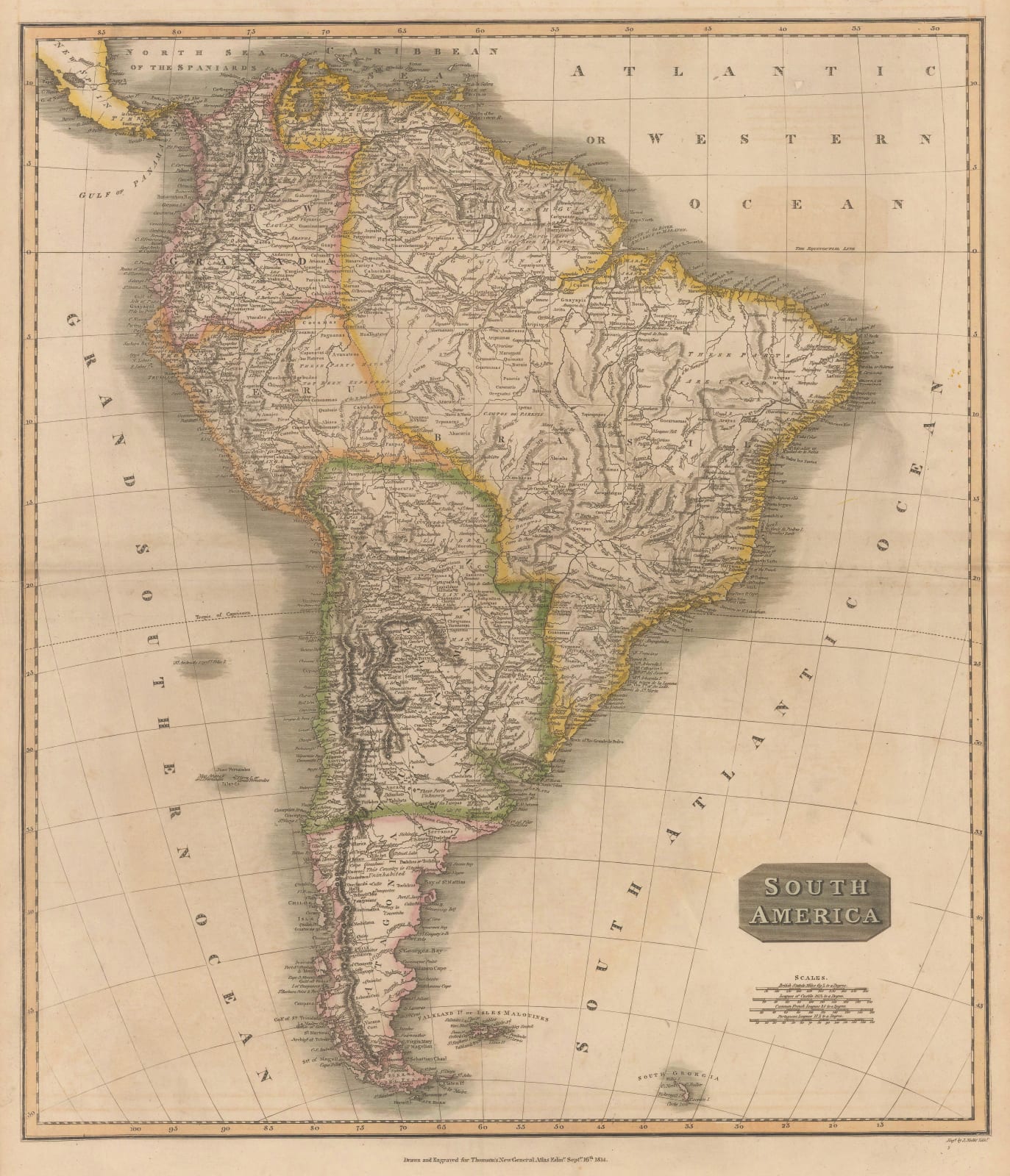 John Thomson, South America, 1814