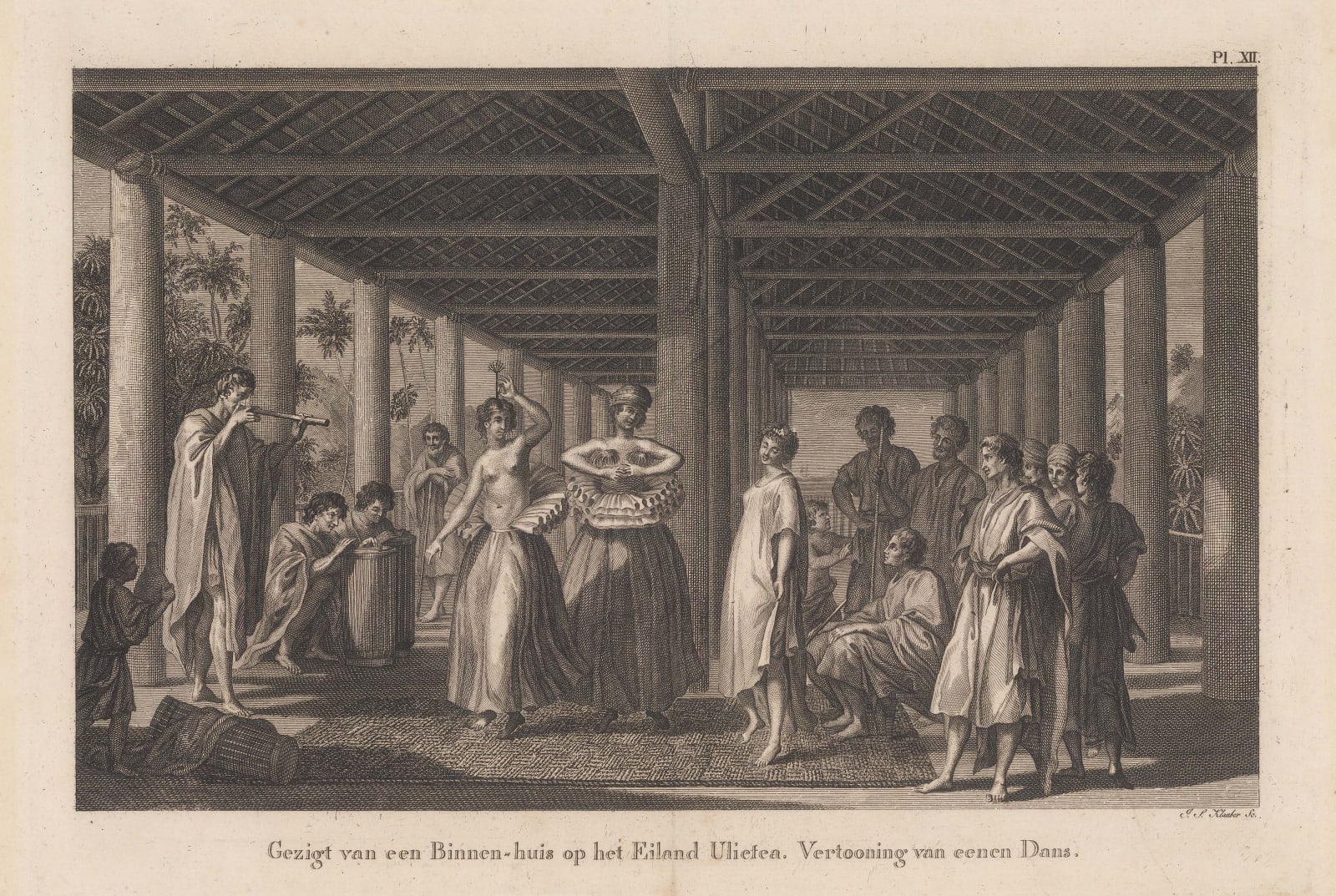 Cook's Voyages, French Polynesia - Raiatea, 1794