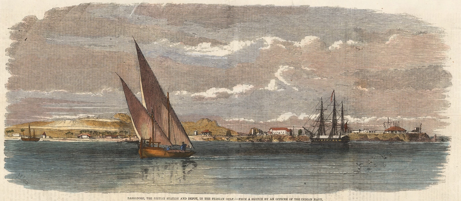 Illustrated London News (ILN), Iran - Persian Gulf, 1857