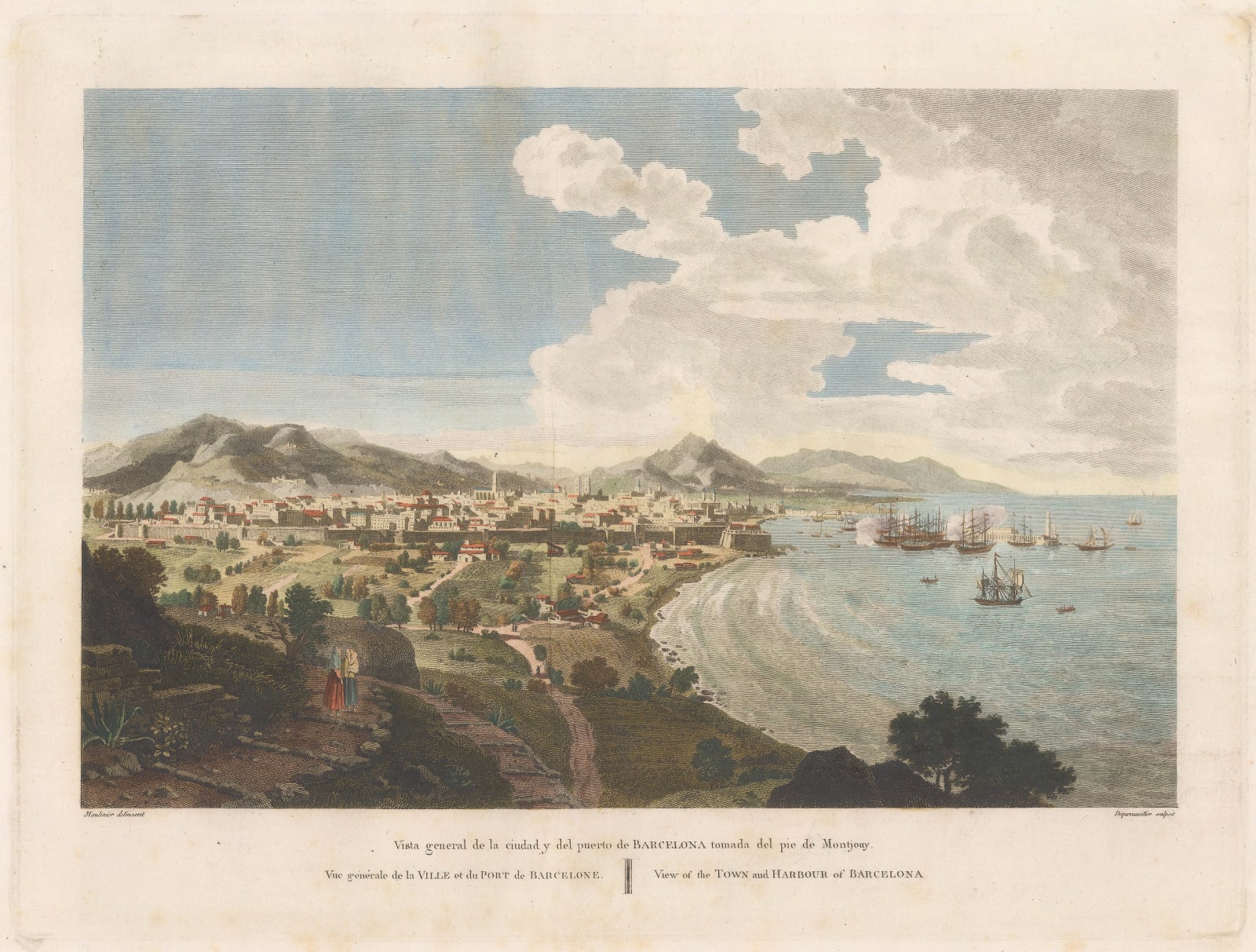 Jacques Moulinier, Spain - Barcelona, 1806