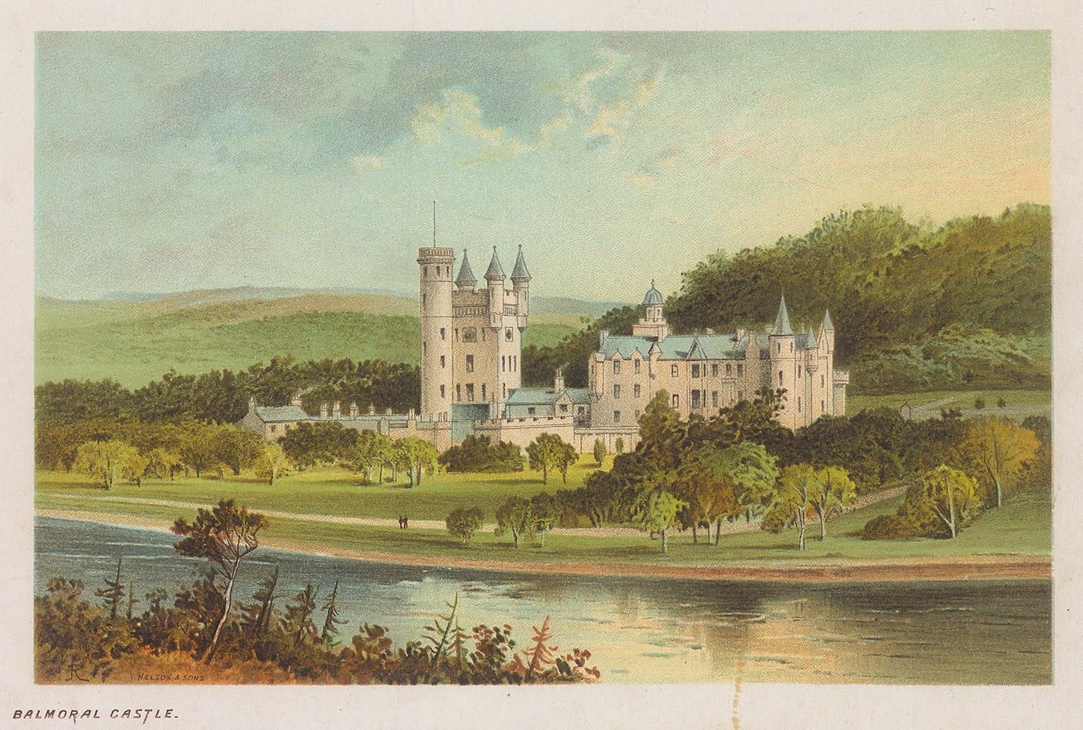 Thomas Nelson, Scotland - Balmoral Castle, 1890