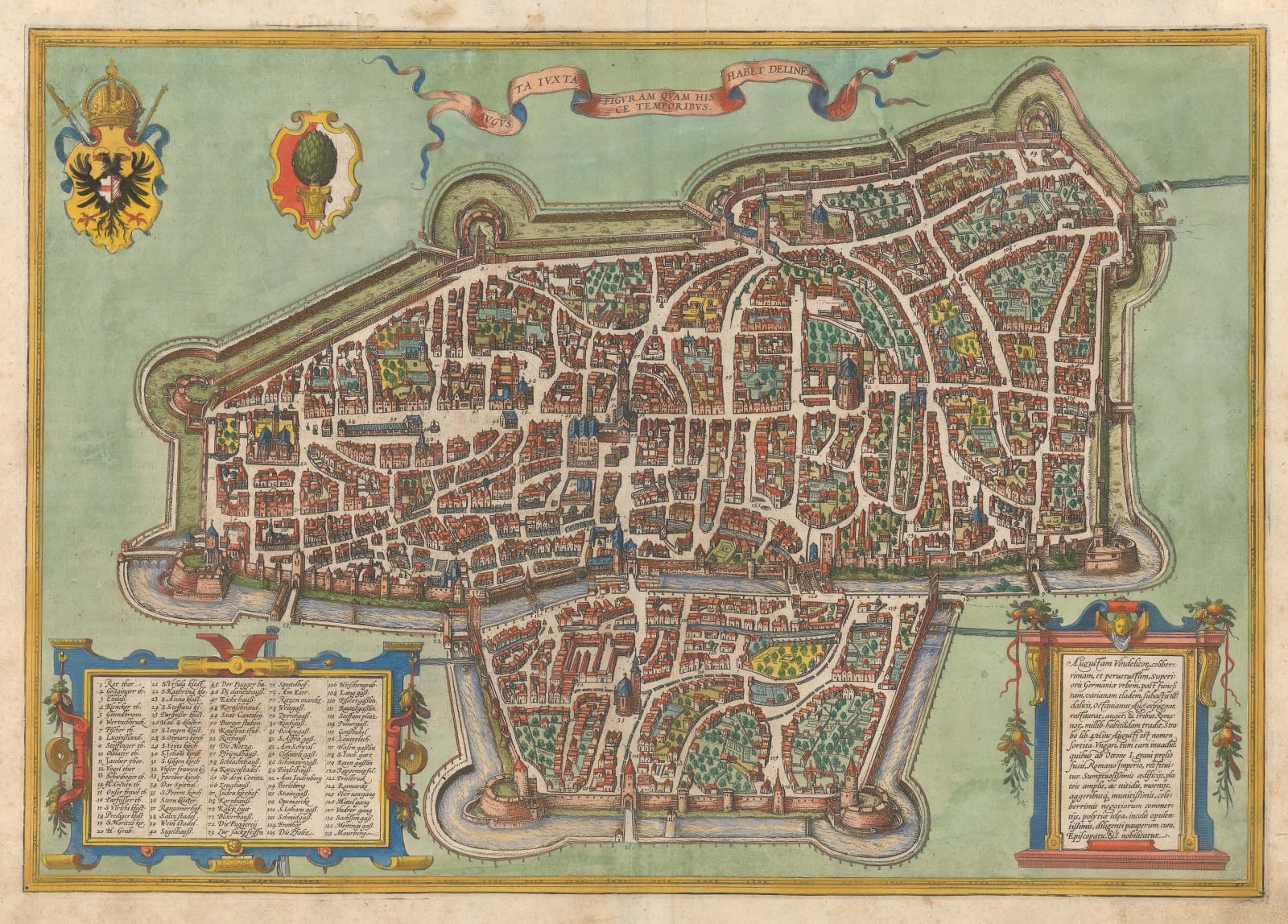 Georg Braun & Frans Hogenberg, Augsburg, 1572