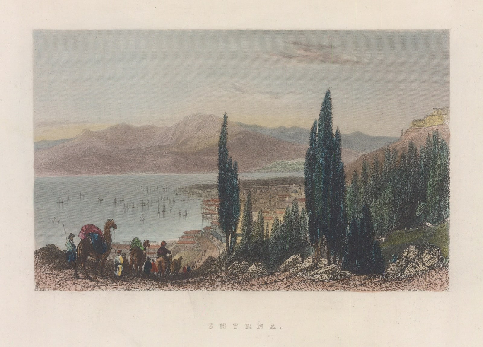 George Virtue, Turkey - Izmir (Smyrna), 1830